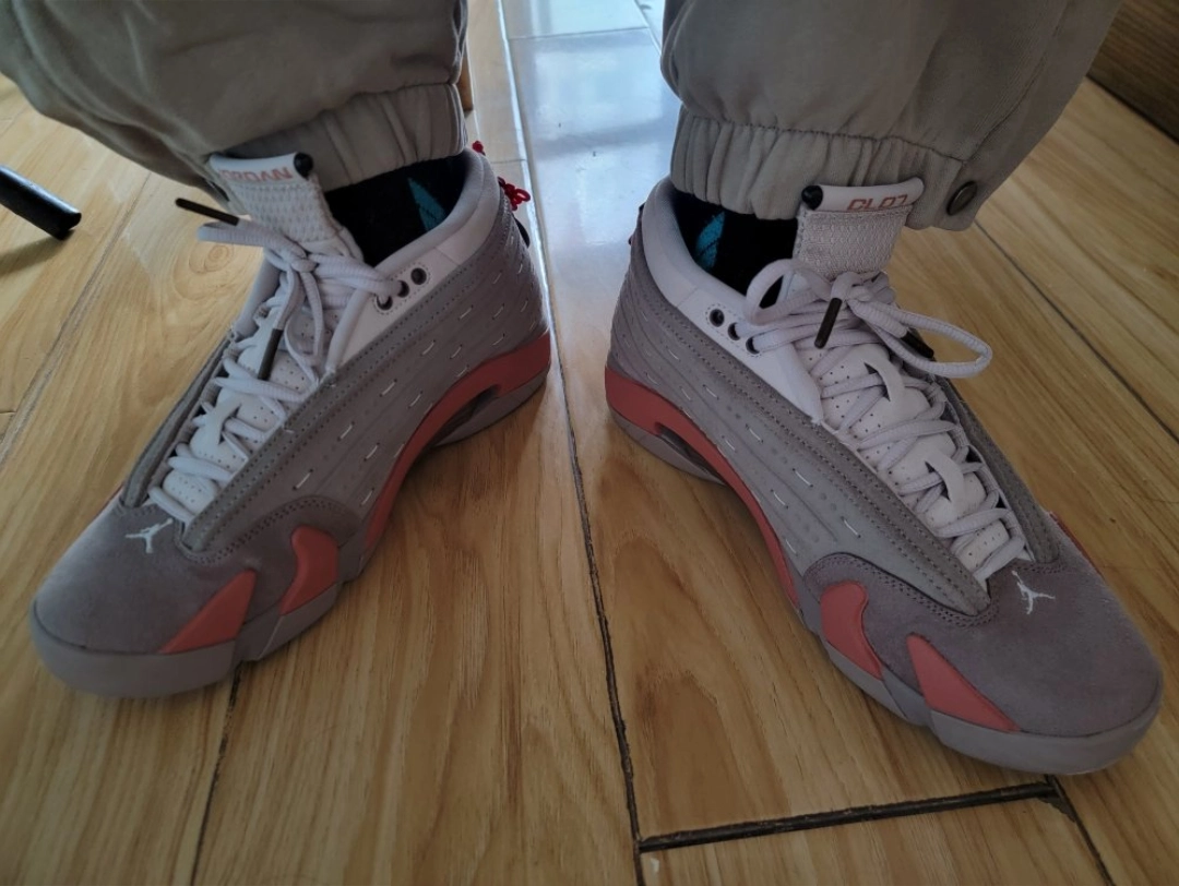 custom review-JORDAN 14 Retro Low Clot Terra Blush