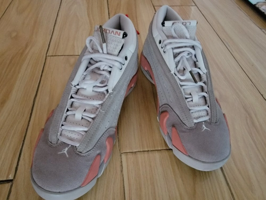 custom review-JORDAN 14 Retro Low Clot Terra Blush