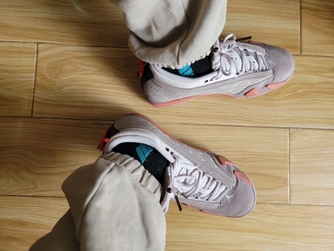 custom review-JORDAN 14 Retro Low Clot Terra Blush