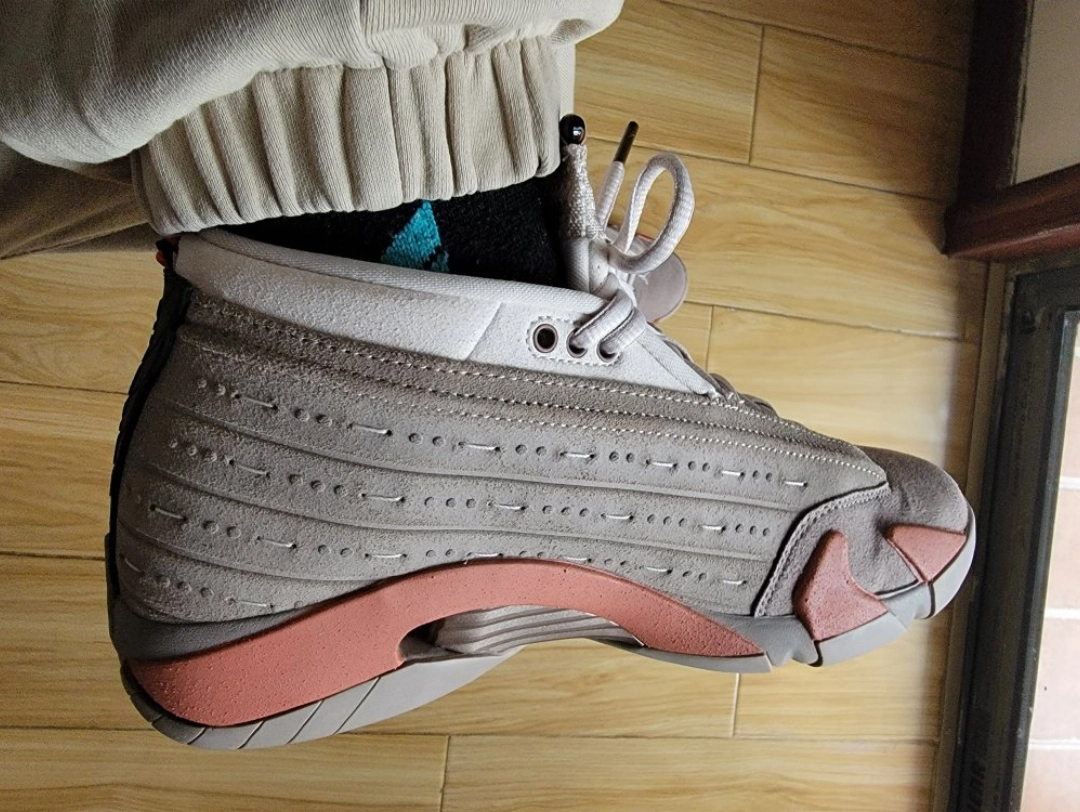 custom review-JORDAN 14 Retro Low Clot Terra Blush