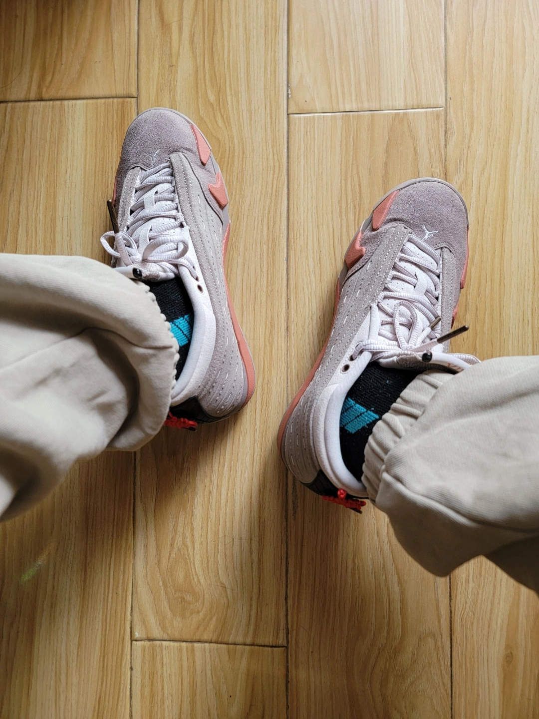 custom review-JORDAN 14 Retro Low Clot Terra Blush