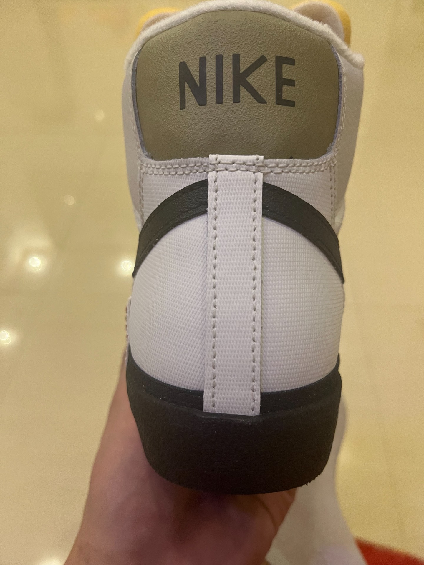 custom review-Nike Blazer Mid Топ Скейтборд Кроссовки Мужские Белый Черный