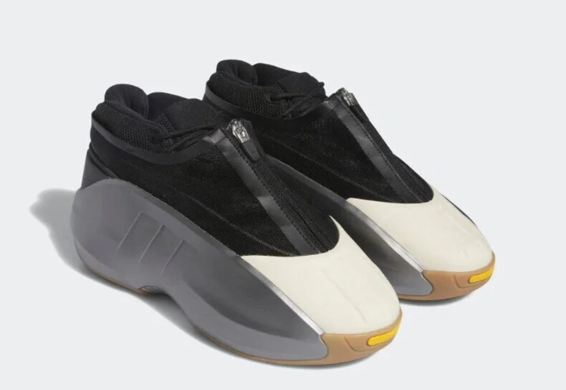 custom review-Adidas Originals Crazy Infinity Амортизация Износостойкий Низкий Топ Винтажные Баскетбольные Кроссовки Унисекс Серебристый Черный