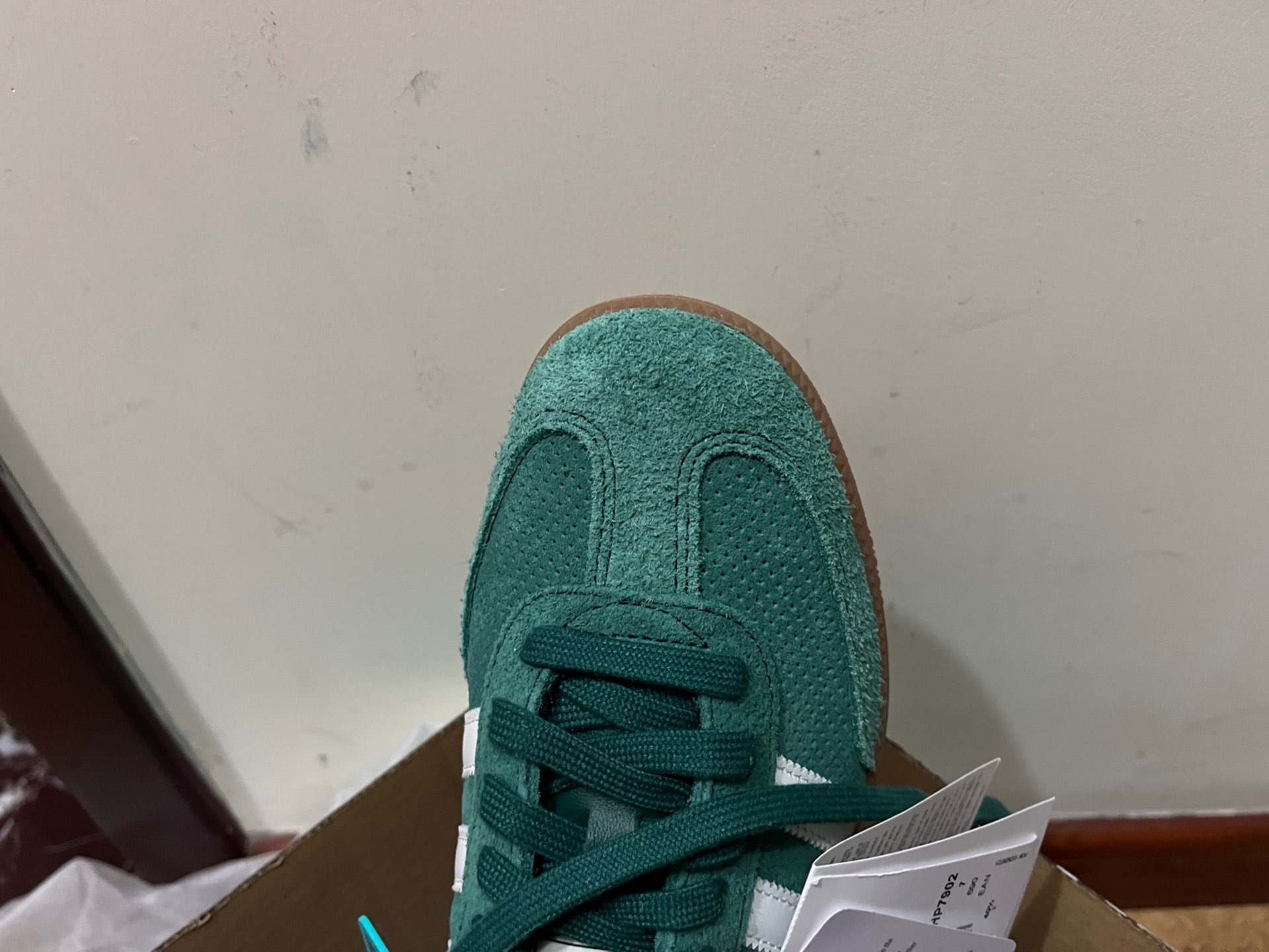 custom review-Adidas Originals Samba Og Collegiate Green Gum