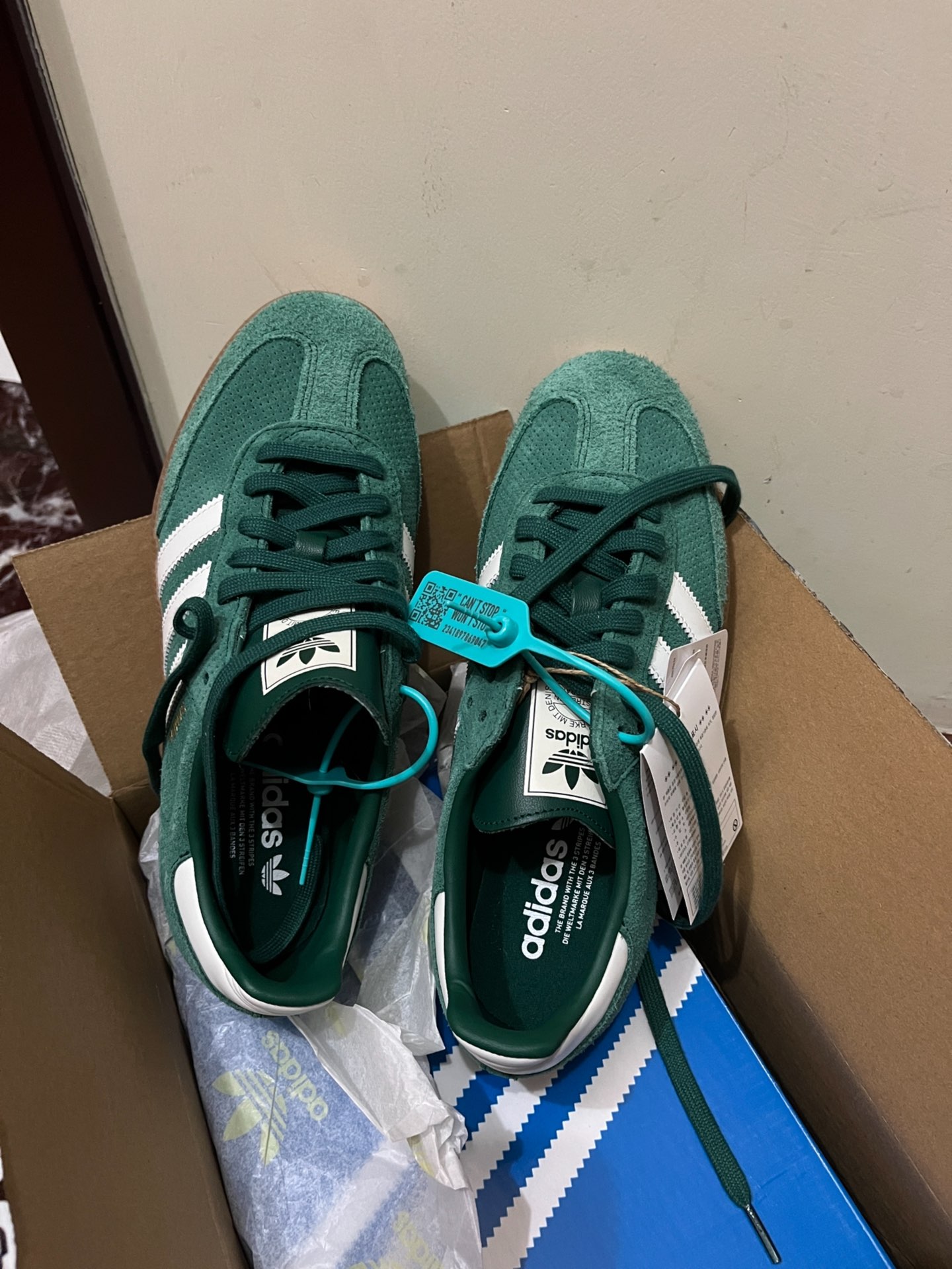 custom review-Adidas Originals Samba Og Collegiate Green Gum