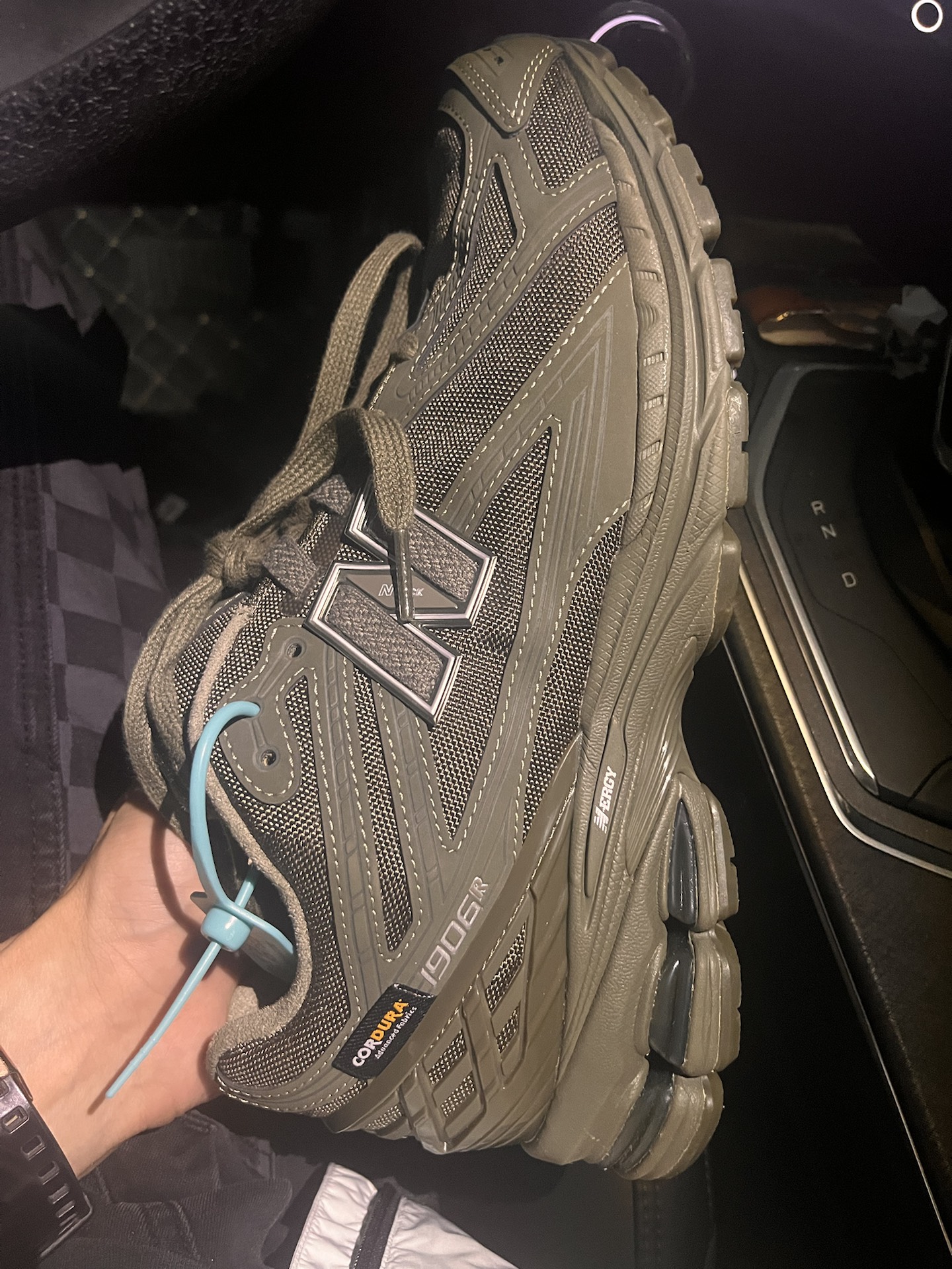 custom review-New Balance NB 1906R противоскользящий устойчивый к истиранию легкий низкий топ повседневная беговая обувь унисекс армейский зеленый