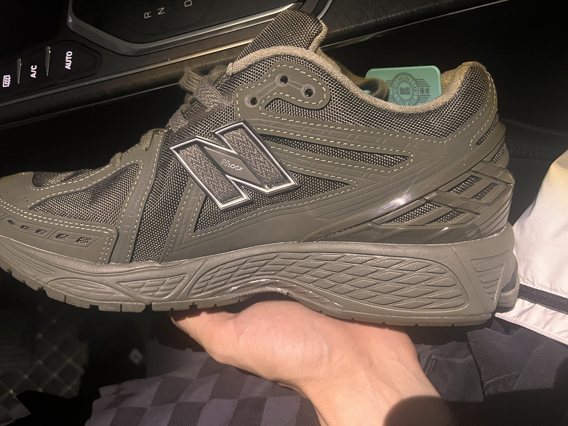 custom review-New Balance NB 1906R противоскользящий устойчивый к истиранию легкий низкий топ повседневная беговая обувь унисекс армейский зеленый