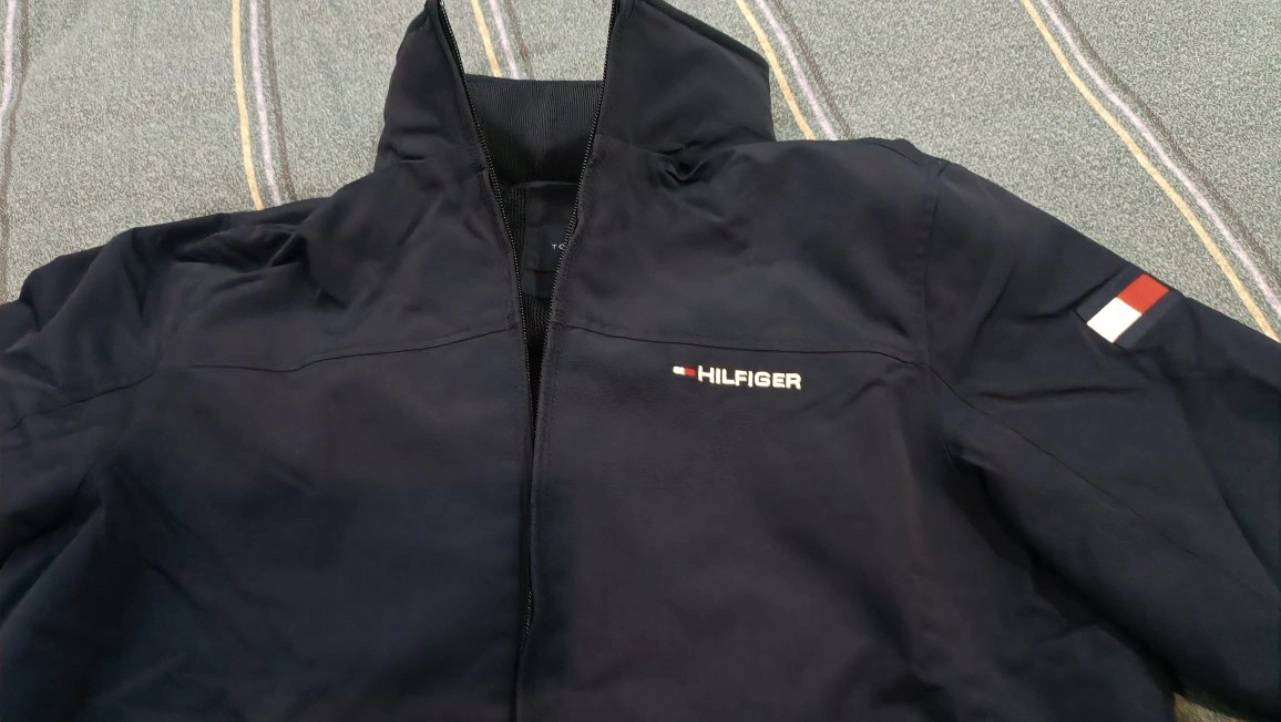custom review-Tommy Hilfiger Куртка Мужская Темно-Синяя