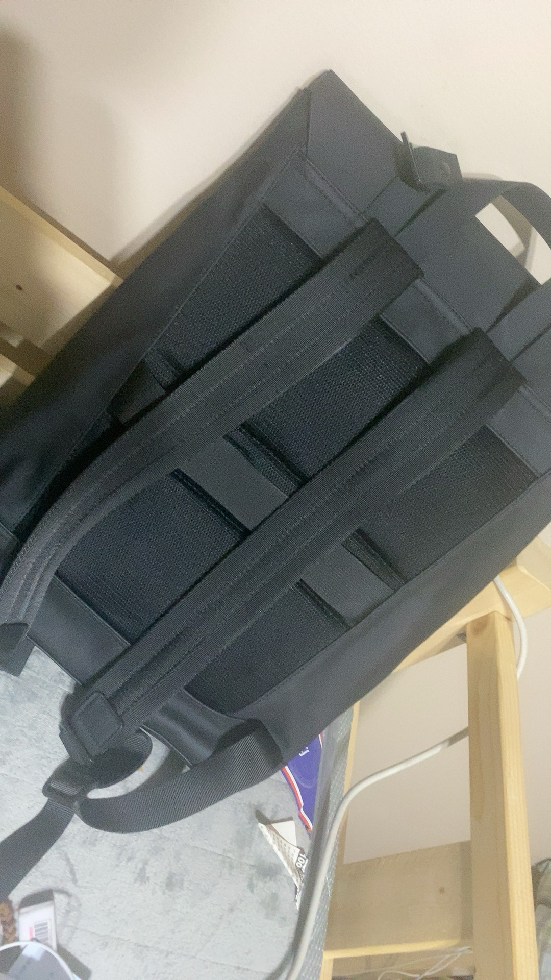 custom review-FAIRWHALE ПУ (полиуретан) Рюкзак Ноутбук Сумка Рюкзак Большой Унисекс Черный