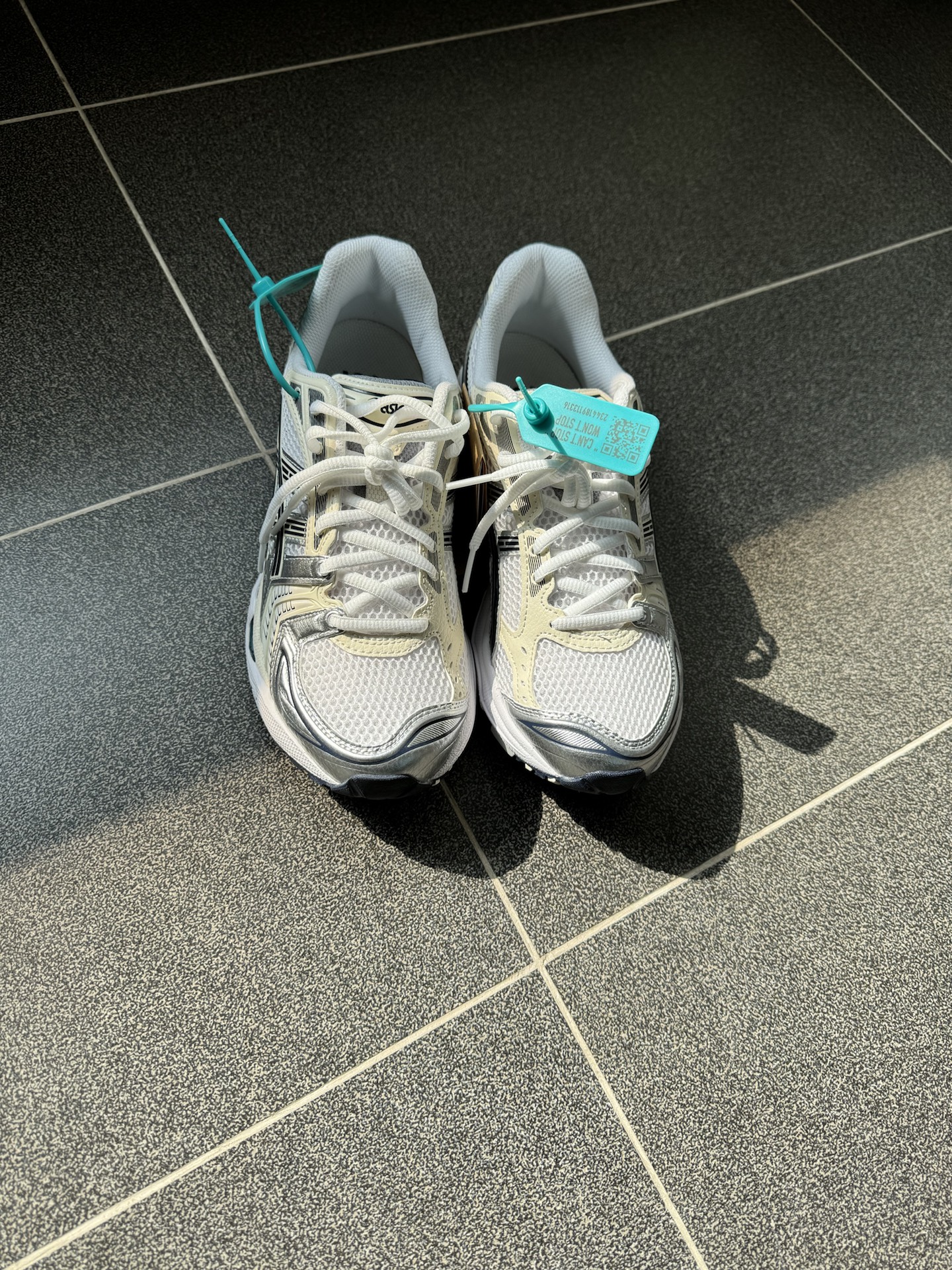 custom review-ASICS Gel Kayano 14 Амортизация Износостойкий Низкий Топ Беговые Кроссовки Женские Белые Черные Серебряные