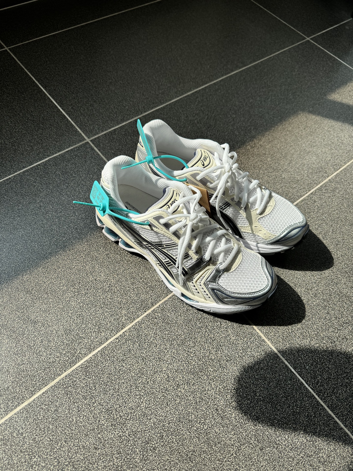 custom review-ASICS Gel Kayano 14 Амортизация Износостойкий Низкий Топ Беговые Кроссовки Женские Белые Черные Серебряные