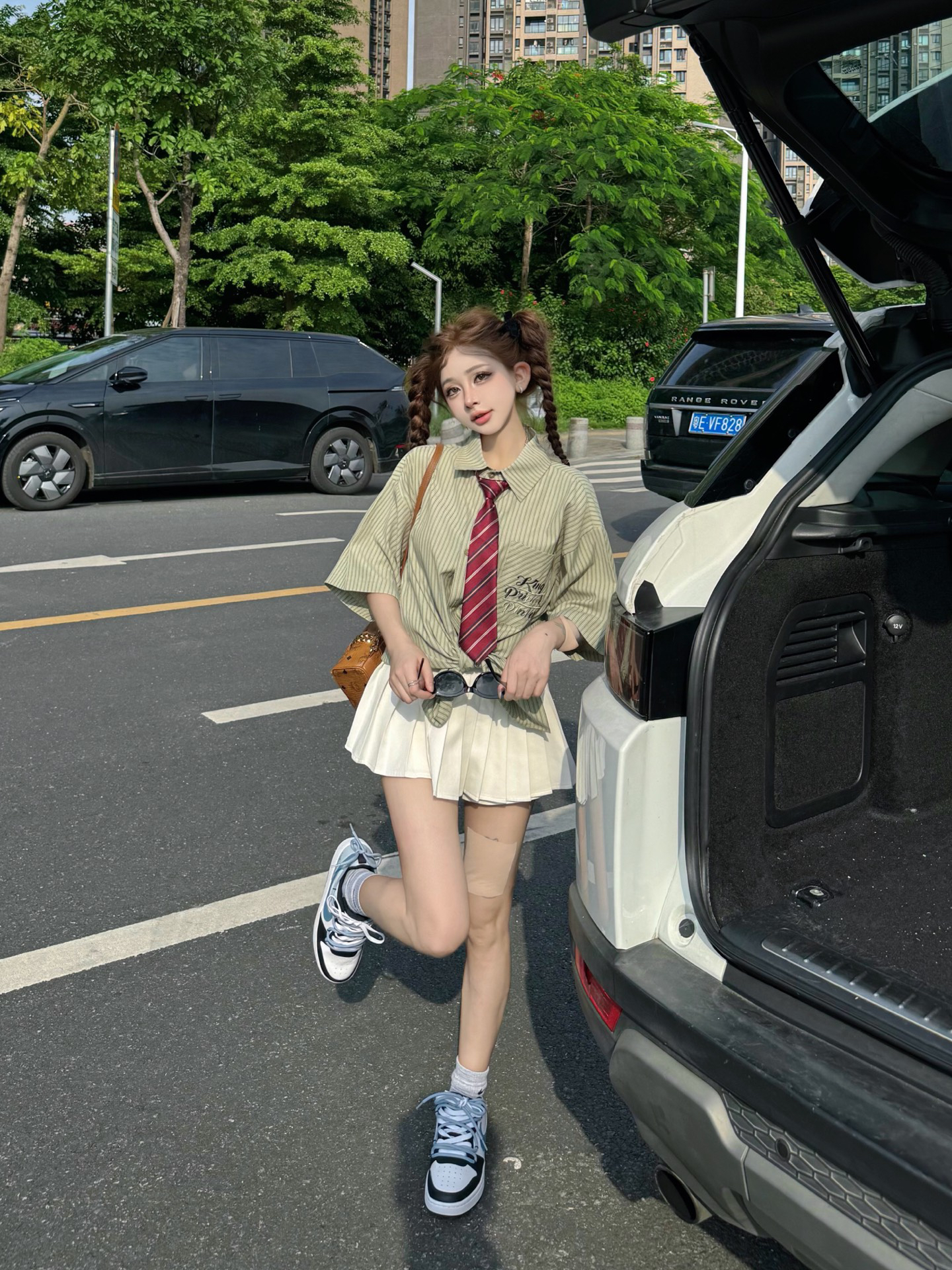 女生夏日清凉海岛风穿搭