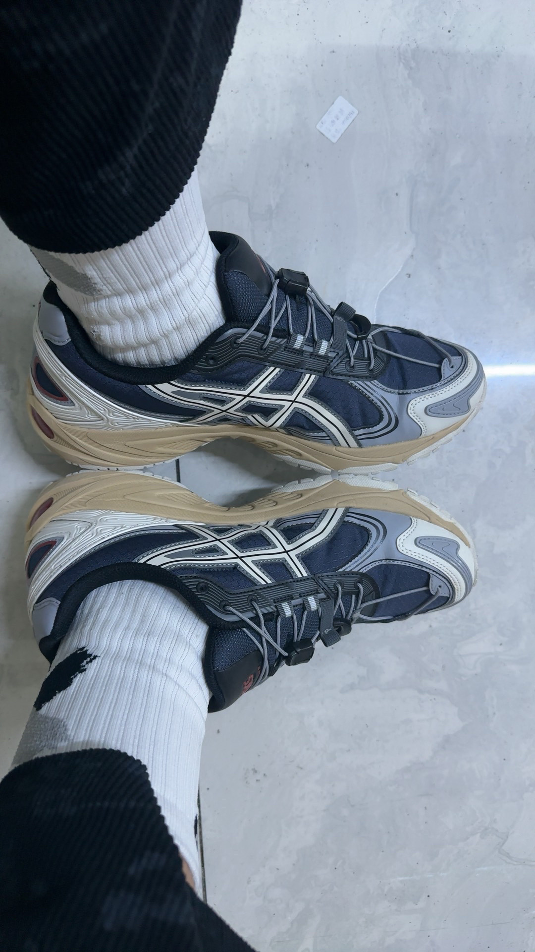 custom review-ASICS Гель Kahana TR V4 Устойчивый к истиранию Низкий Топ Повседневная Обувь Унисекс Серый