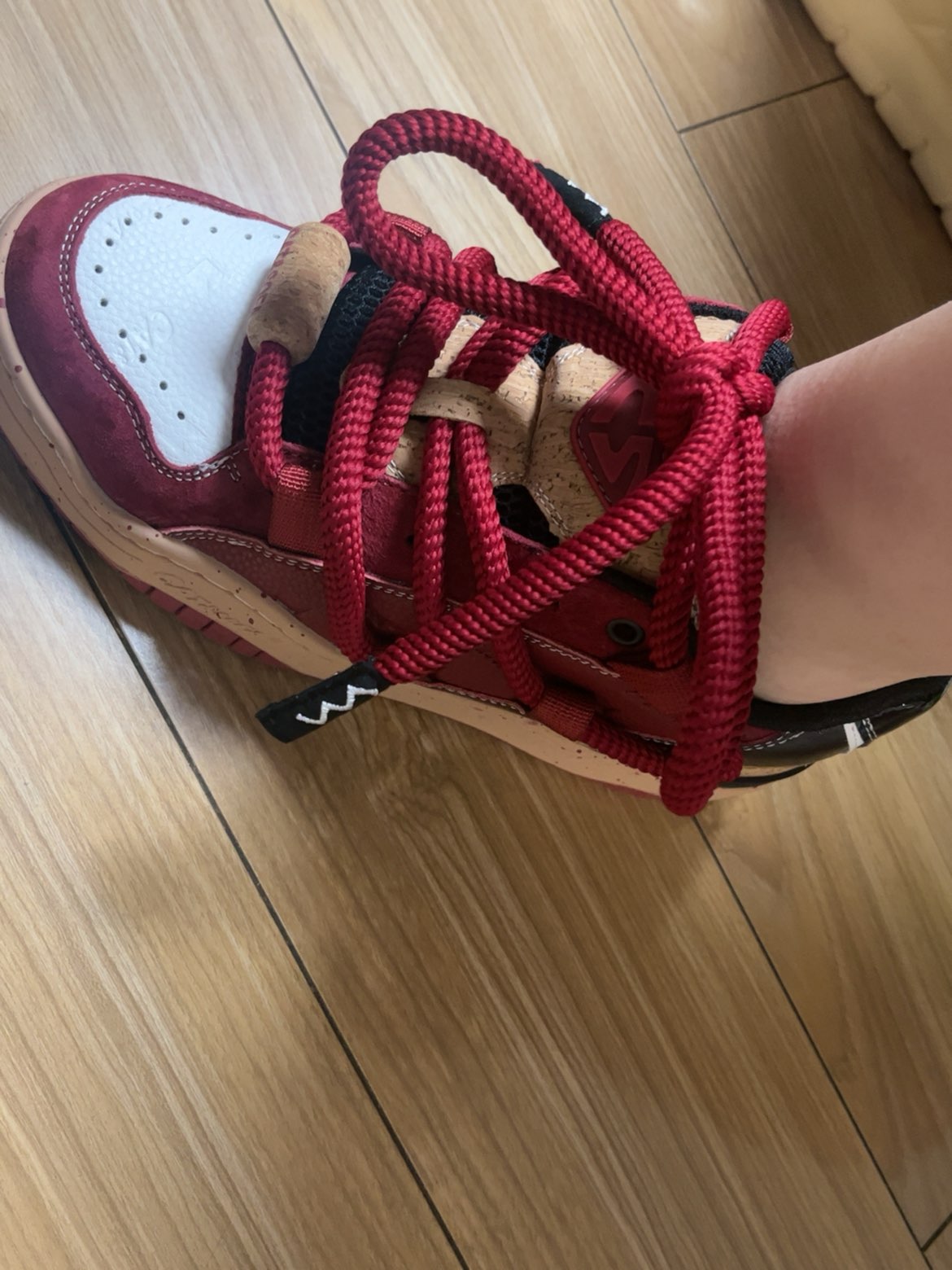 custom review-Cat Sofa Dreadlocks Series Противоскользящие устойчивые к истиранию низкие топовые скейтборд-кроссовки унисекс бордовый