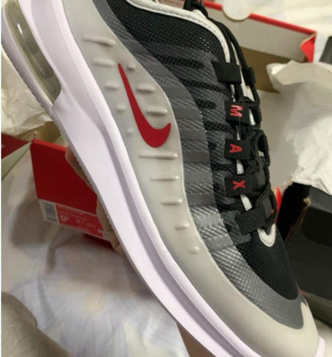 custom review-Nike Air Max Axis Low Повседневная обувь Мужская Черно-белая