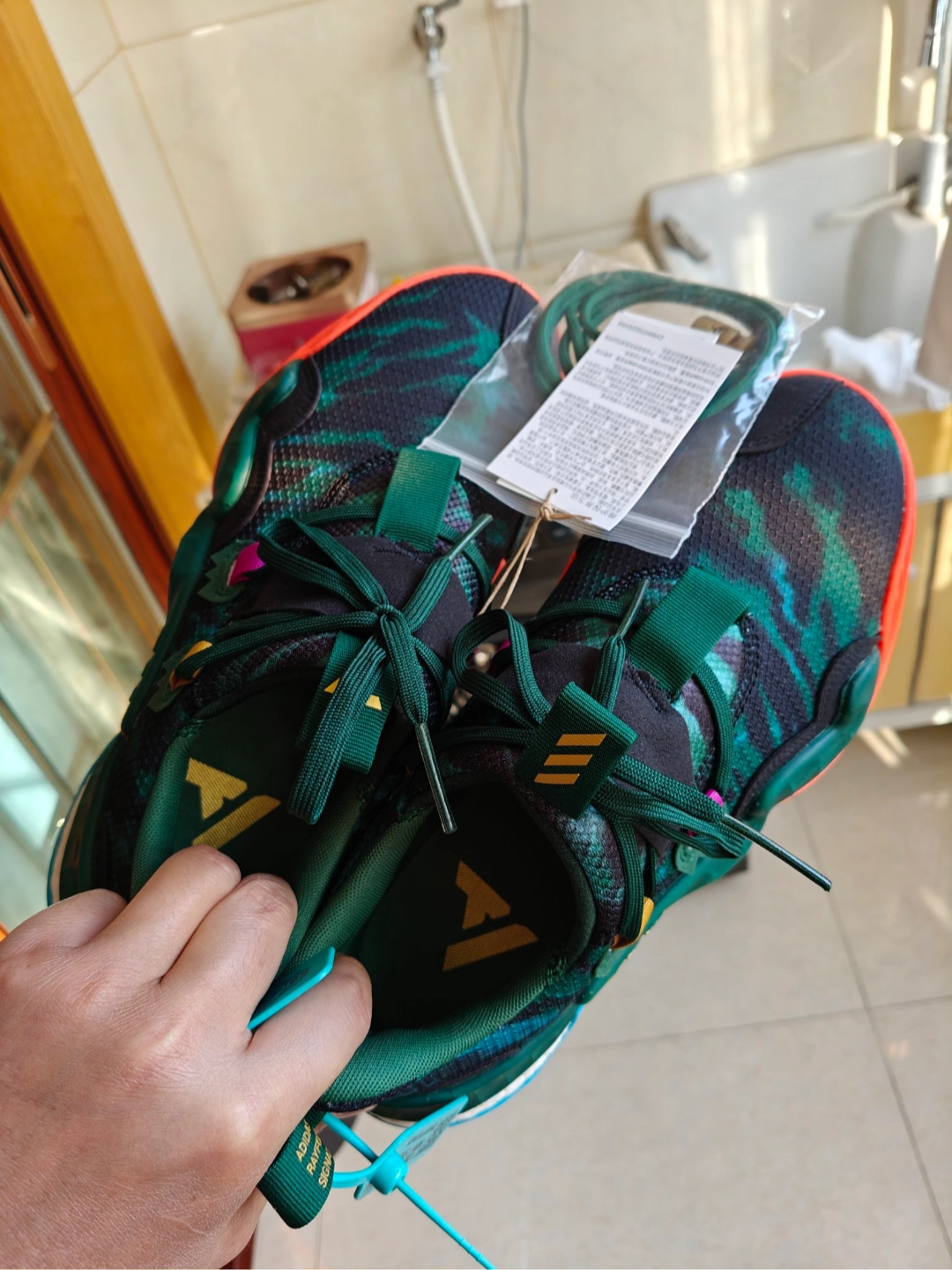 custom review-Adidas Trae Young 1,0 Slip-Resistant Low Top Баскетбольные кроссовки Унисекс Зеленый