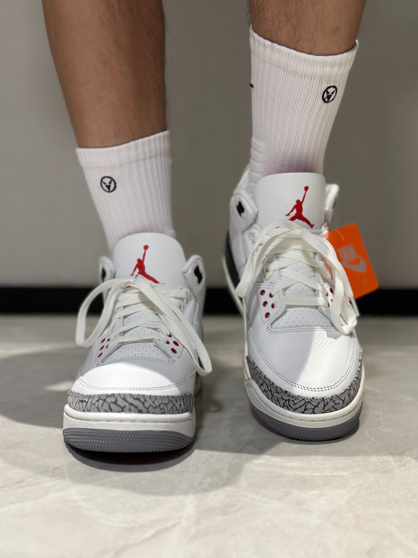 custom review-Jordan 3 Retro White Cement Reimagined