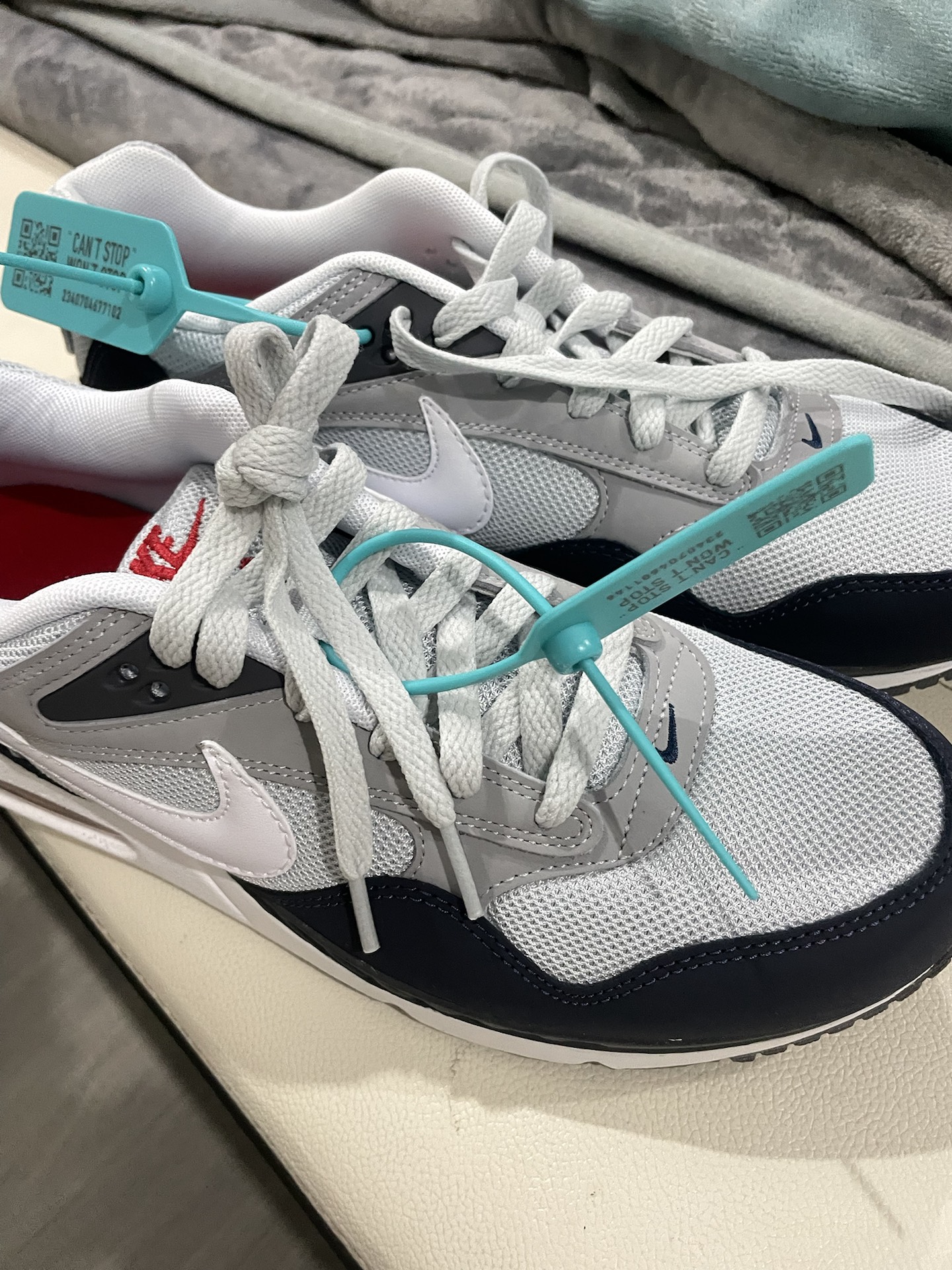 custom review-Nike Air Max Correlate Аbrasion Resistant Низкий Топ Casual Мужской Серый Белый