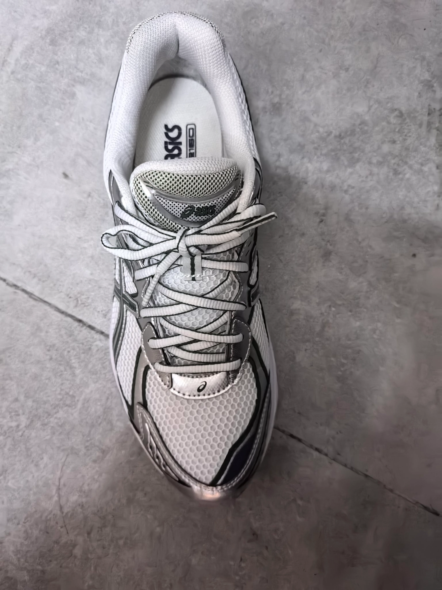 custom review-ASICS GT 2160 Low Топ Повседневные Беговые Кроссовки Унисекс Белый Серебряный Зеленый