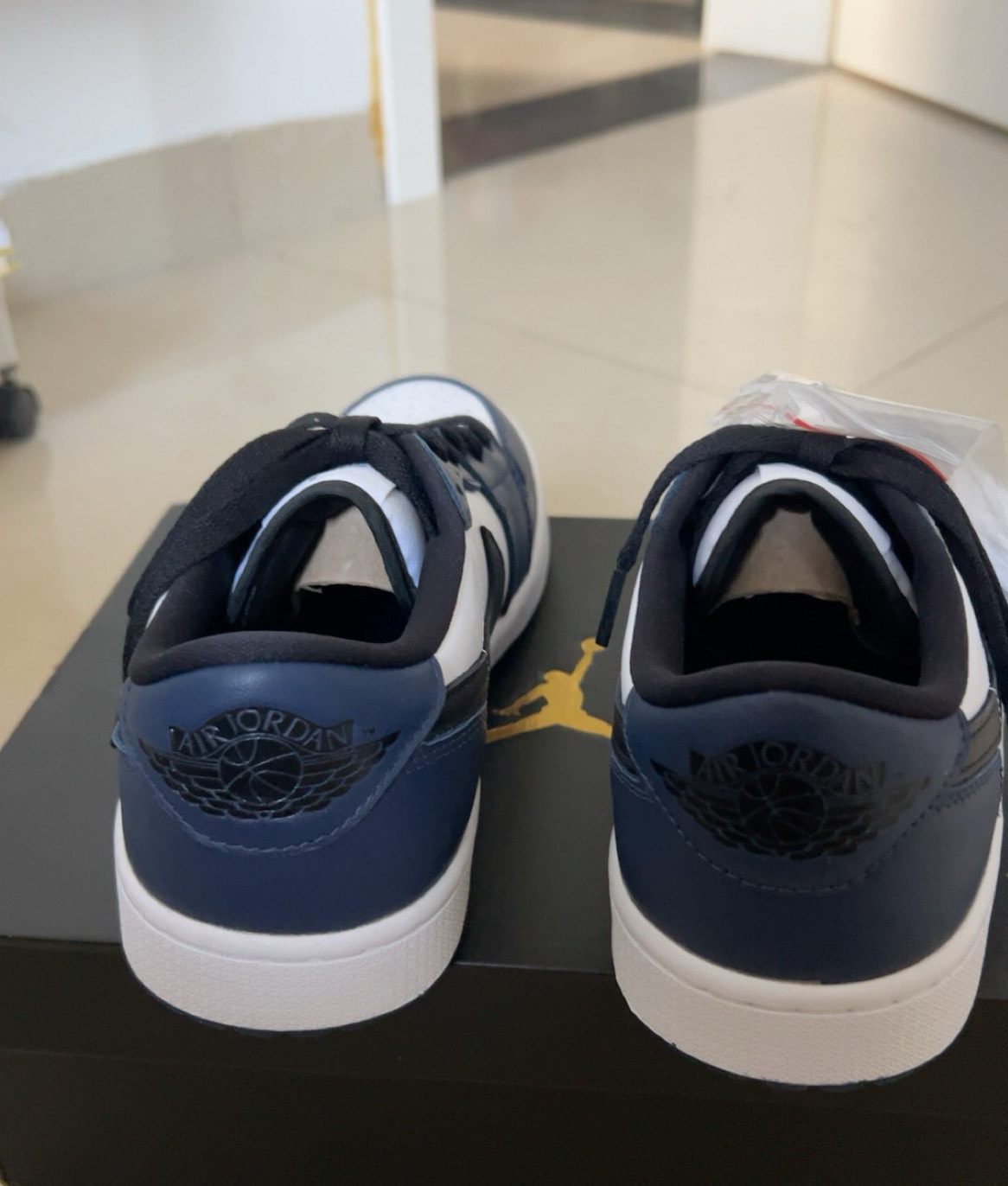 custom review-Air Jordan 1 Retro Low Golf 'Midnight Navy'