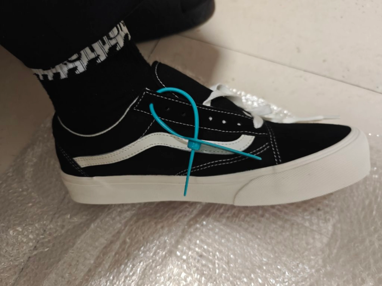 custom review-Vans OLD SKOOL VR3 Low Топ Скейтборд Кроссовки Унисекс Черный Белый