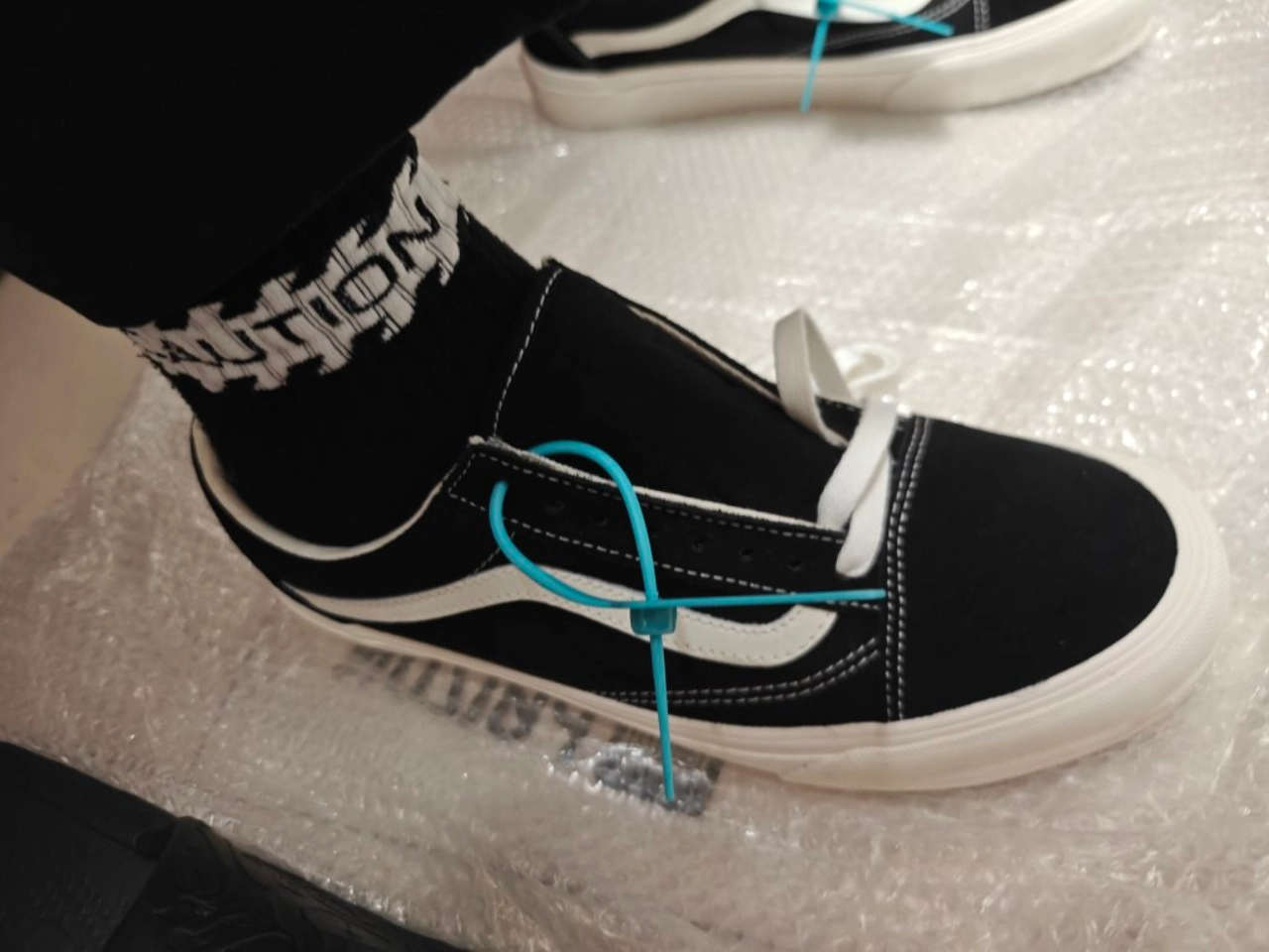 custom review-Vans OLD SKOOL VR3 Low Топ Скейтборд Кроссовки Унисекс Черный Белый