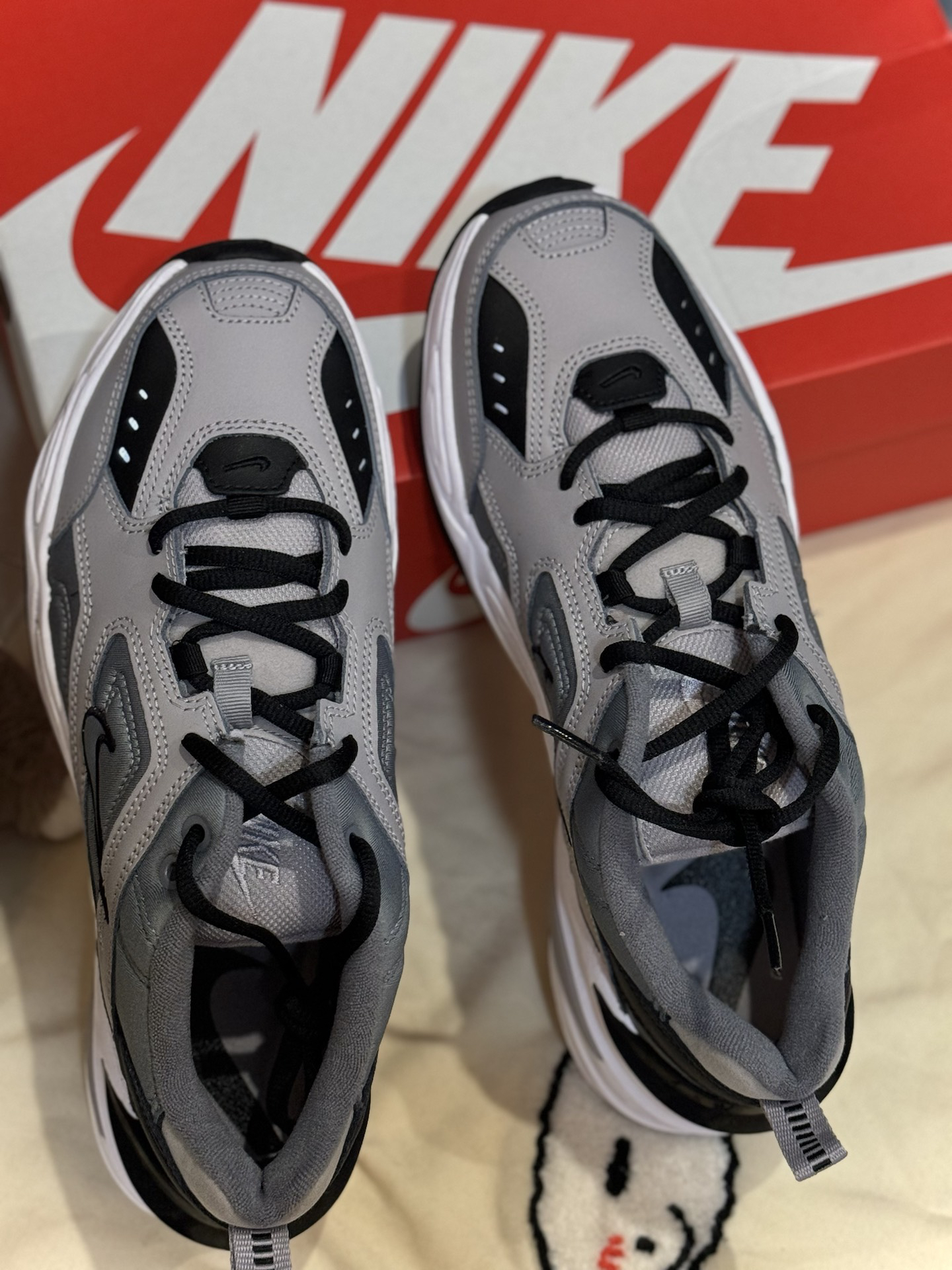 nike m2k 灰黑质感丨老爹鞋分享🙋
