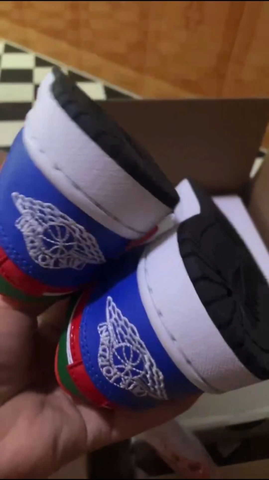 custom review-Jordan Air Jordan 1 Low 'MULTI Цвет' Низкий Топ Винтажные Баскетбольные Кроссовки Женские Черный Белый Зеленый