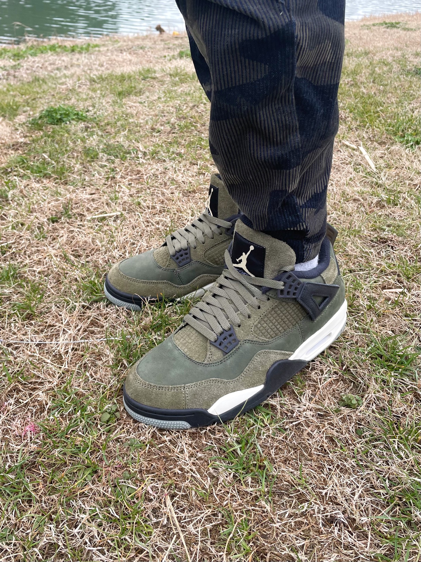 custom review-JORDAN 4 Retro Se Craft Medium Olive