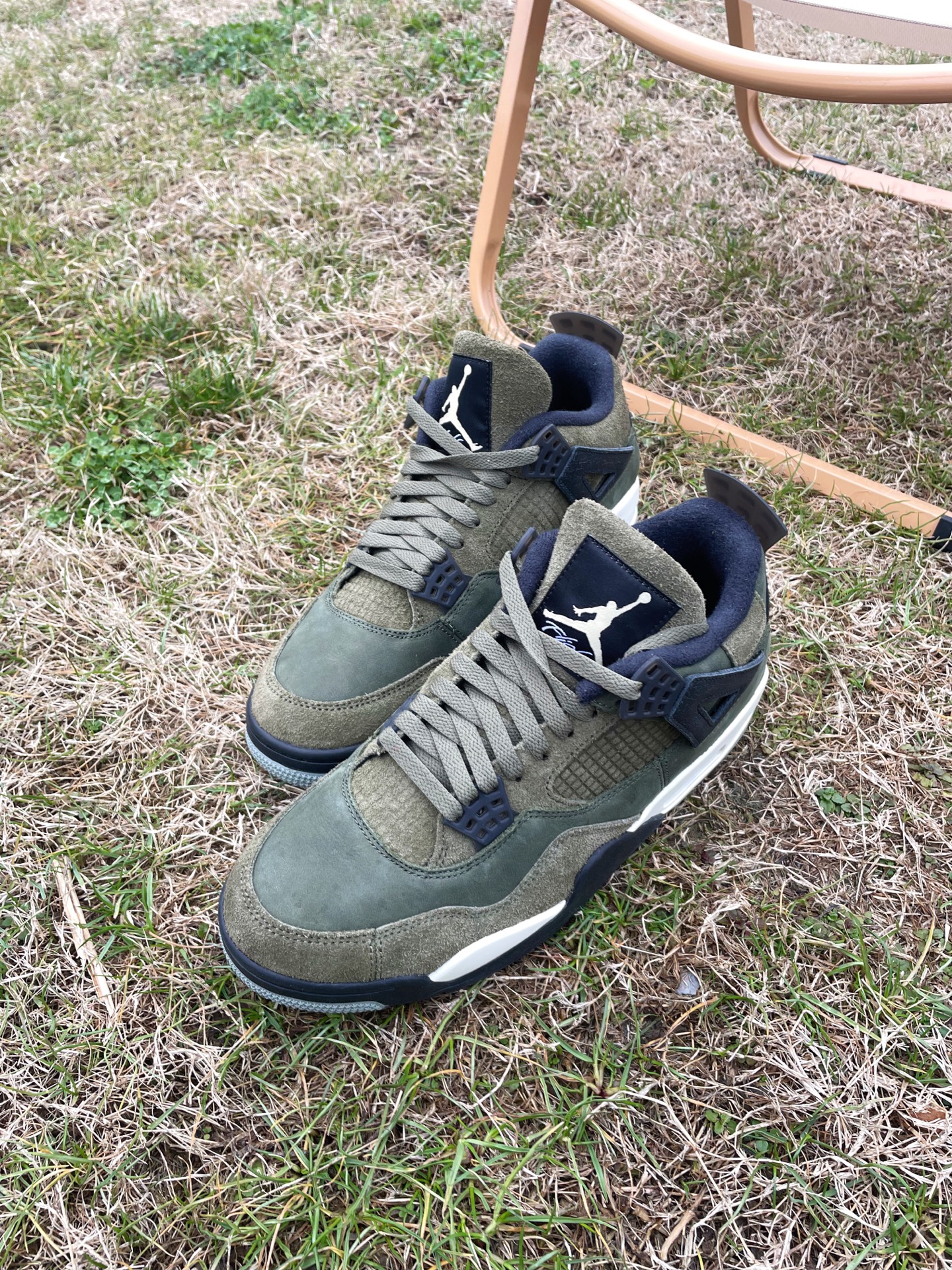 custom review-JORDAN 4 Retro Se Craft Medium Olive
