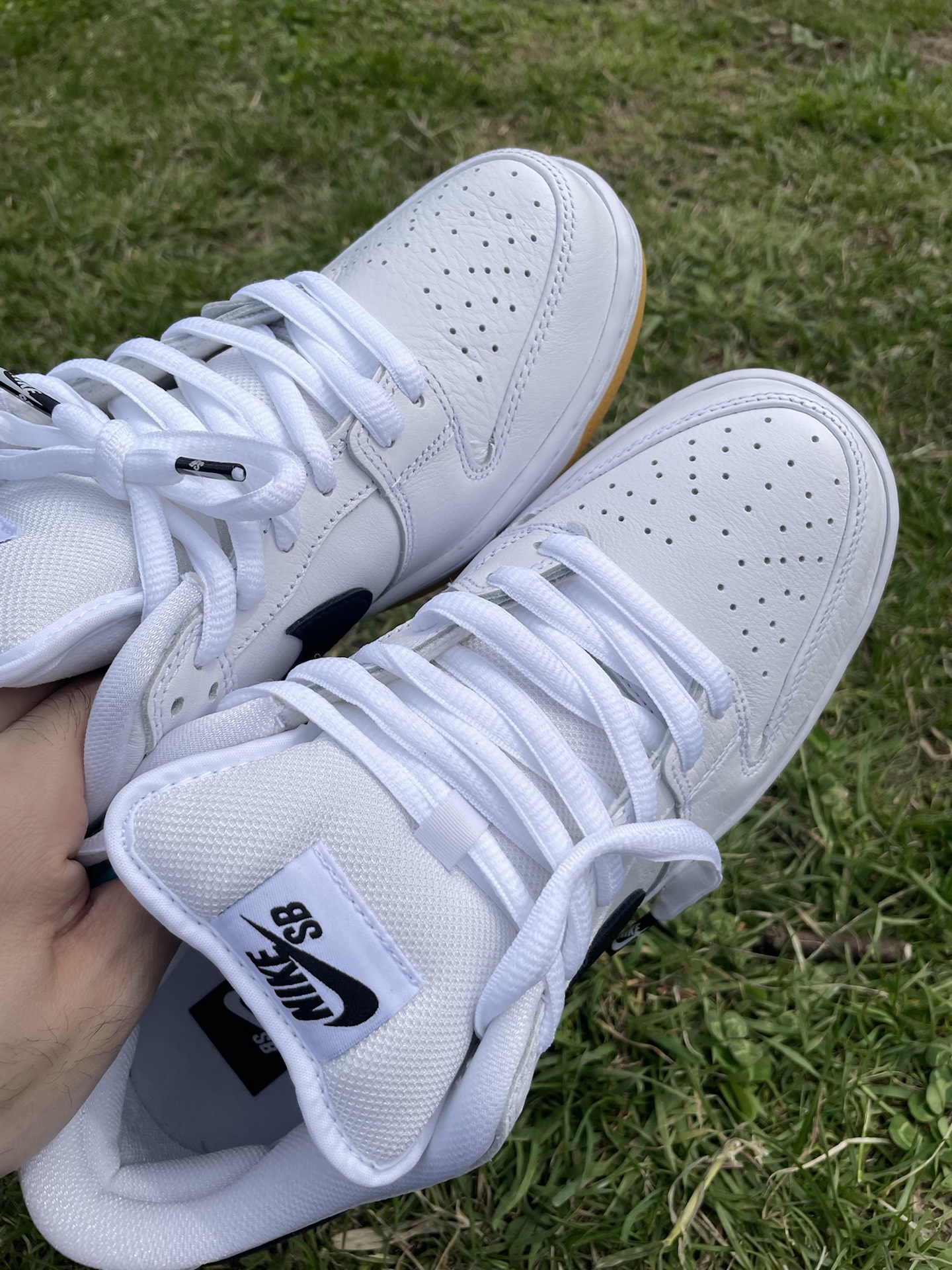 custom review-Nike Sb Dunk Low Pro 'White Gum'