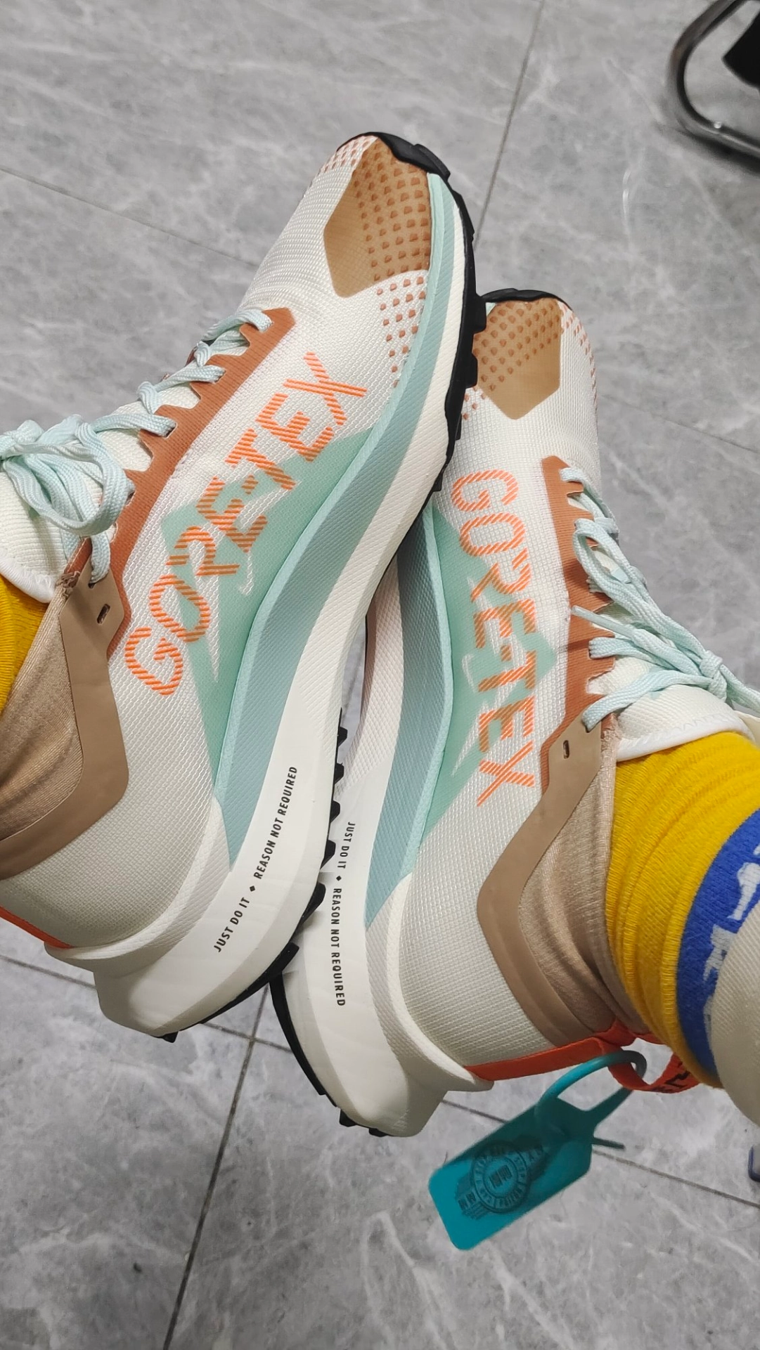 custom review-Nike Pegasus Trail 4 Устойчивый к истиранию Водонепроницаемый Отскок MID Top Trail Беговые кроссовки Мужские Белый Коричневый Синий