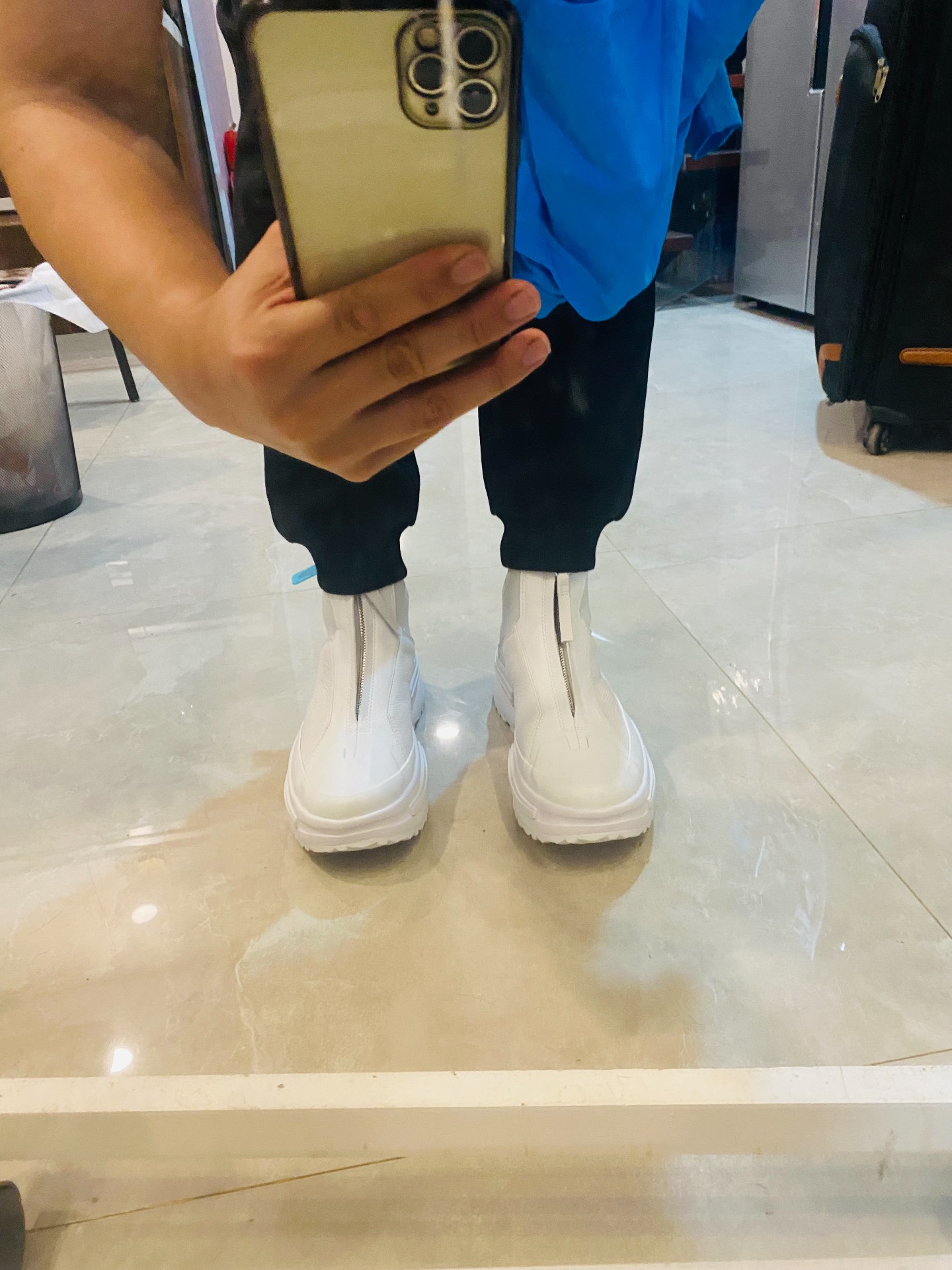 custom review-Конверс Run Star Legacy High Топ Casual Унисекс Белый