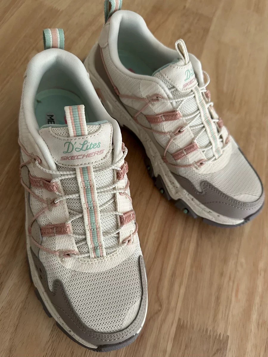 custom review-Skechers Высота Увеличивающая Устойчивая к Износу Дышащая Низкий Верх Уличная Обувь Женская Серый Белый