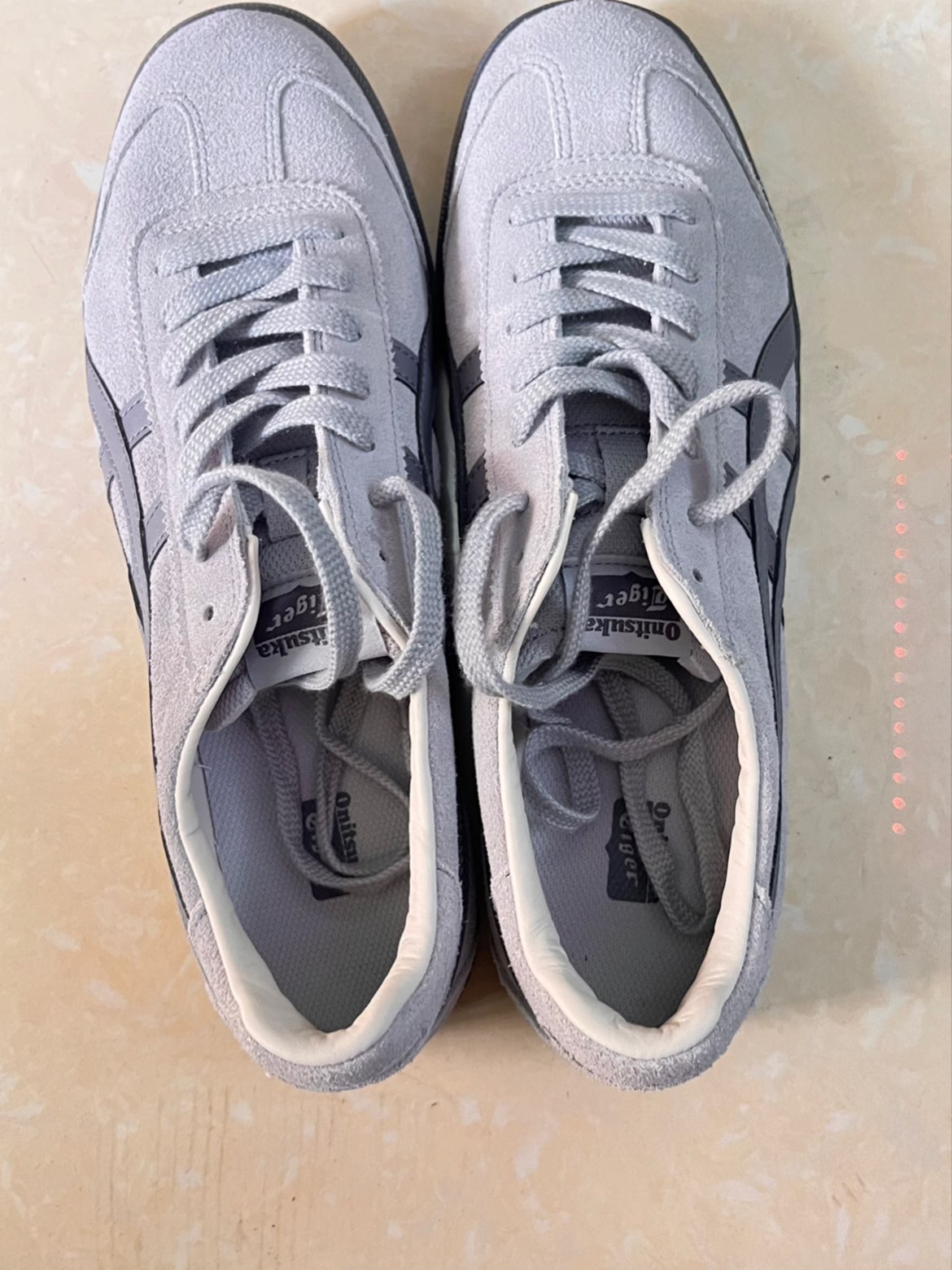 custom review-Onitsuka Tiger Tokuten Slip-resistant Abrasion-resistant Lightweight Low-Top Skateboarding Shoes Unisex Gray Onitsuka Tiger Tokuten Противоскользящие Износостойкие Легкие Низкие Кроссовки для скейтбординга Унисекс Серые