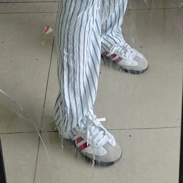 custom review-Adidas Originals SAMBA OG Low Топ Скейтборд Кроссовки Унисекс Белый Красный