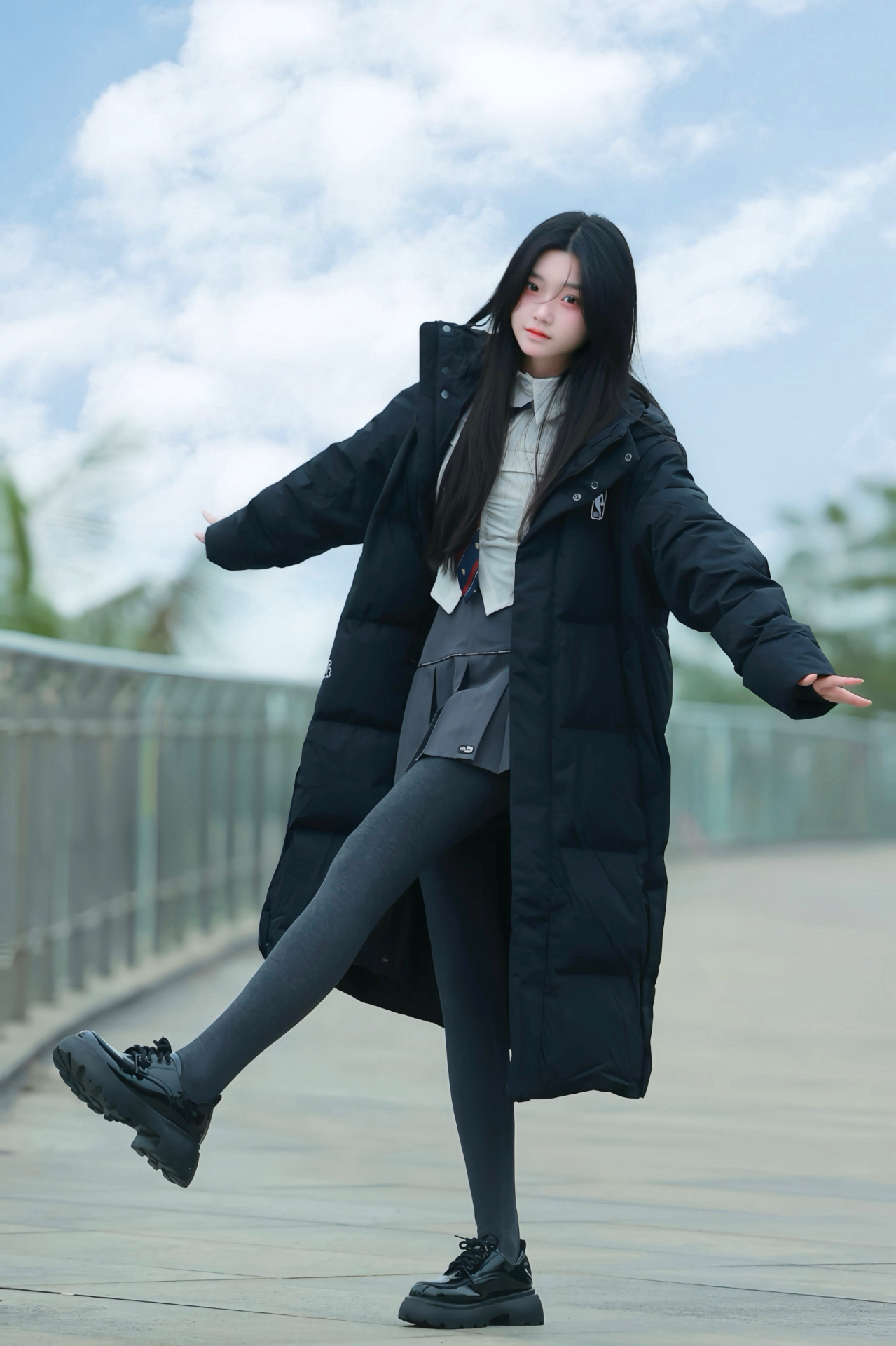 🇰🇷韩国女高中生下课啦