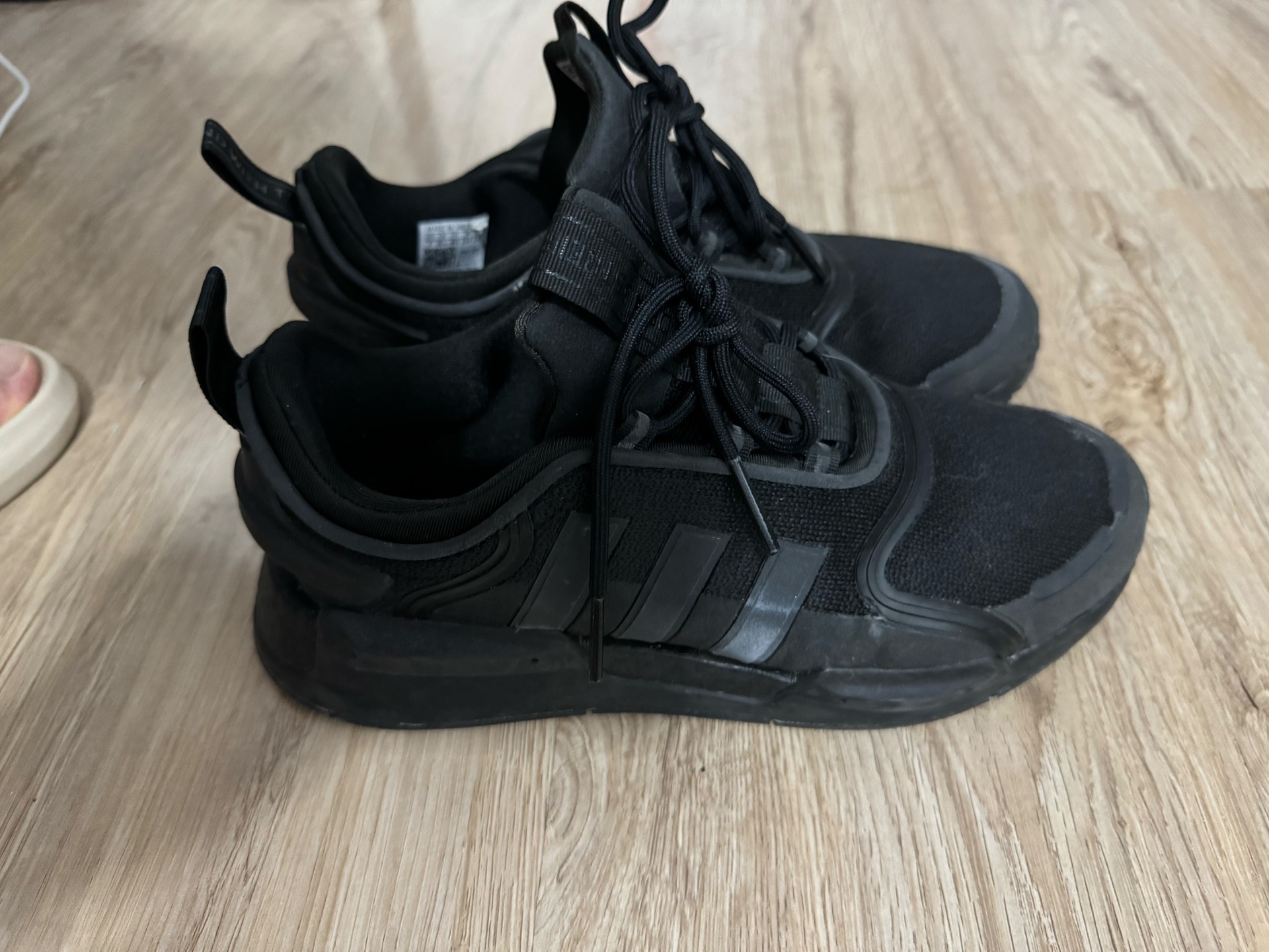 custom review-Adidas Originals NMD_V3 Slip Resistant Abrasion Resistant Легкий Низкий Топ Casual Унисекс Черный