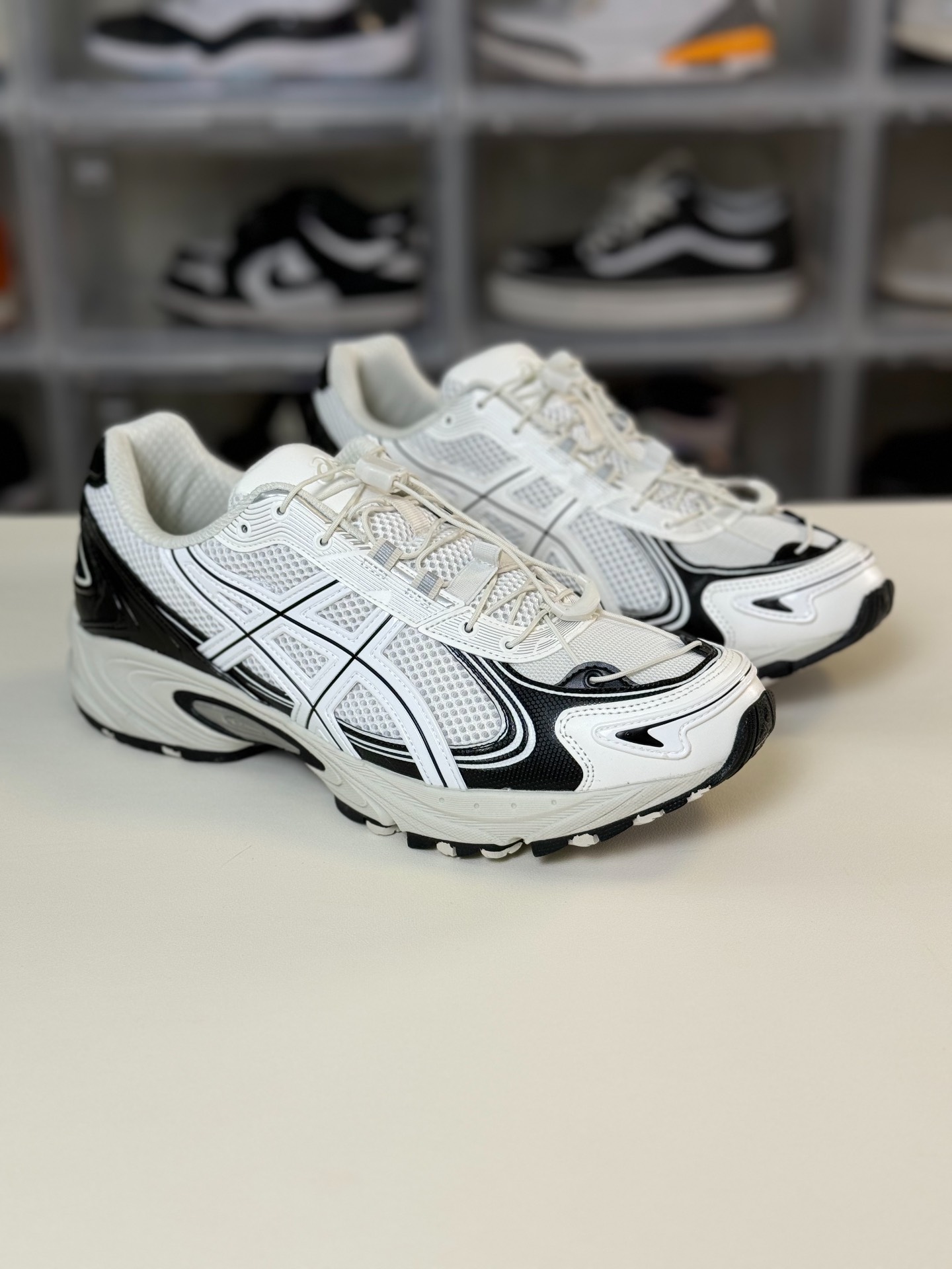 Asics Gel-Kahana Tr V4 Black White - POIZON