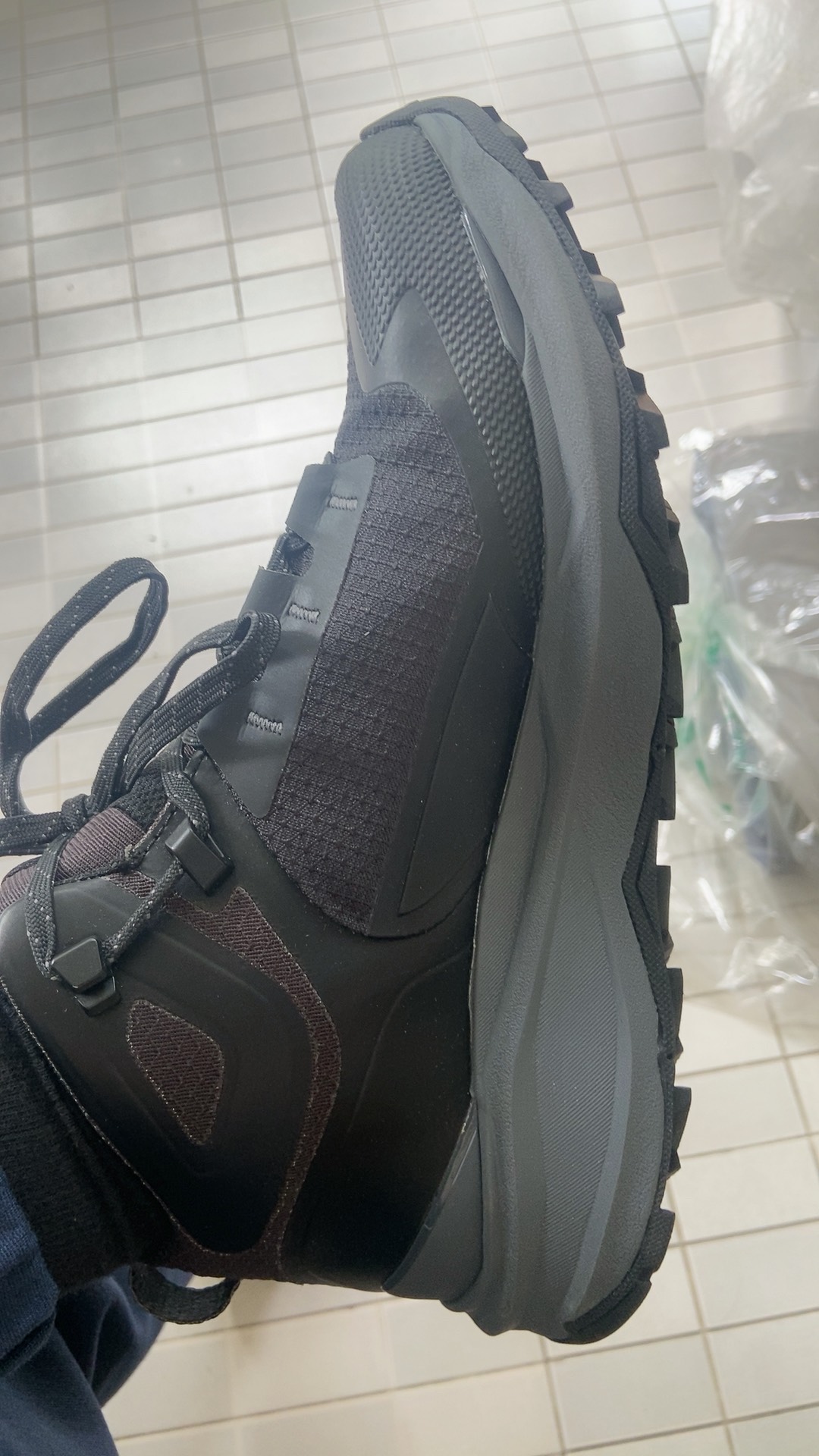 custom review-The North Face Vectiv противоскользящая водонепроницаемая и дышащая обувь для походов и альпинизма мужская черная