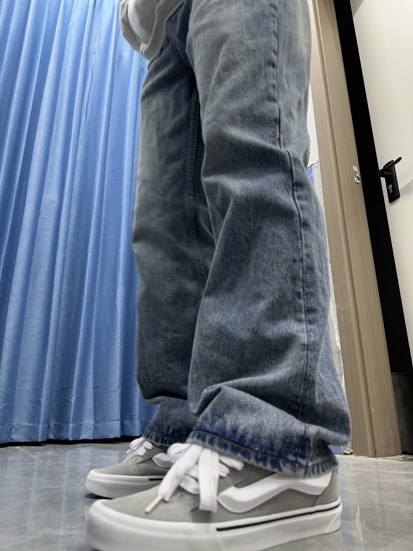 custom review-Vans Knu Skool Амортизация Низкие Кроссовки для скейтбординга Унисекс Серые