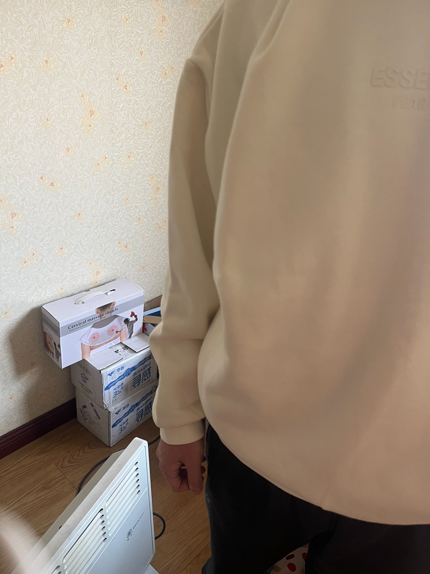 custom review-Fear Of God Essentials FW23 Cloud Series Свитшот Мужской Танец Облаков Танец Облаков