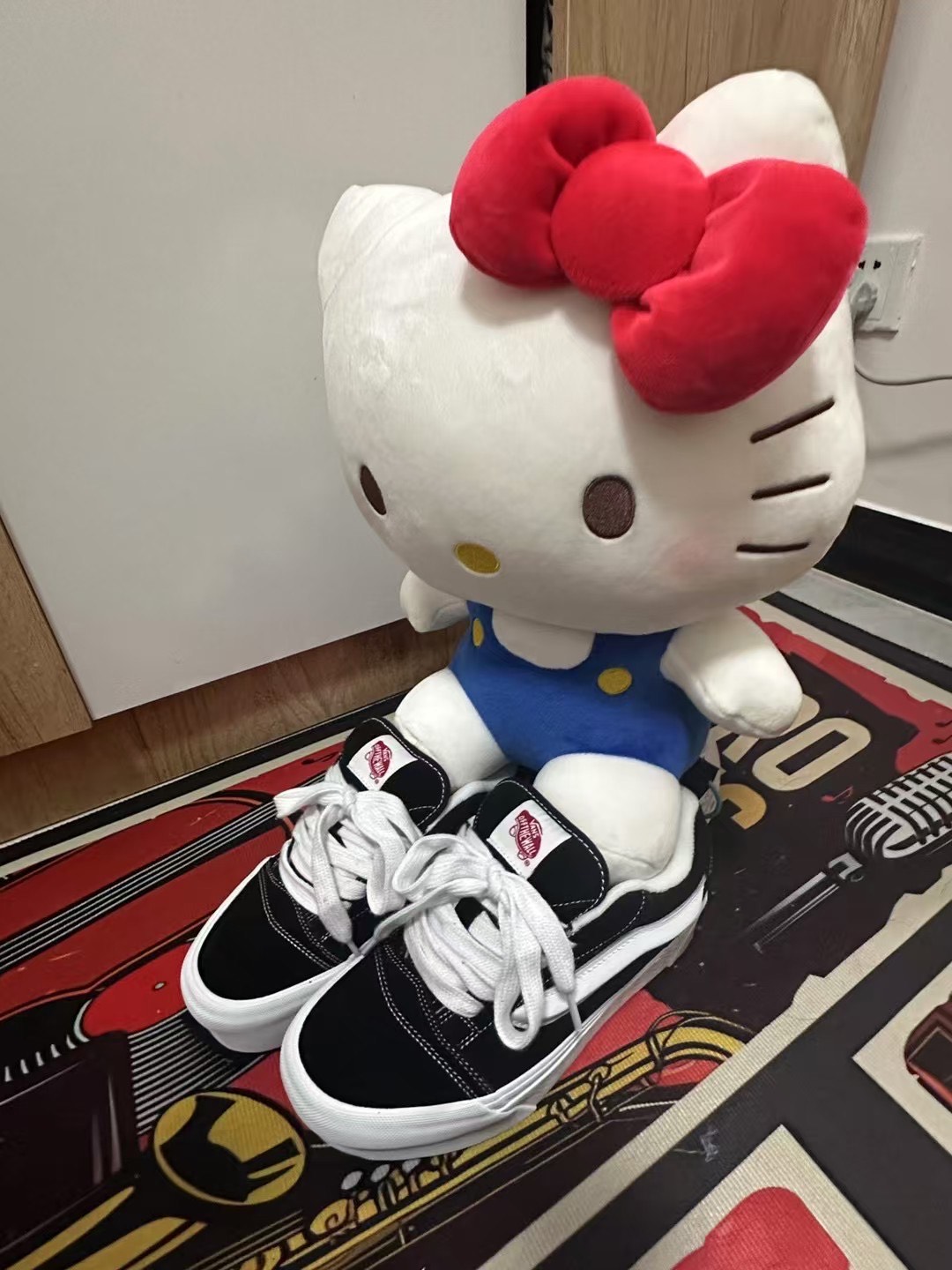 custom review-Vans Knu Stack Black White