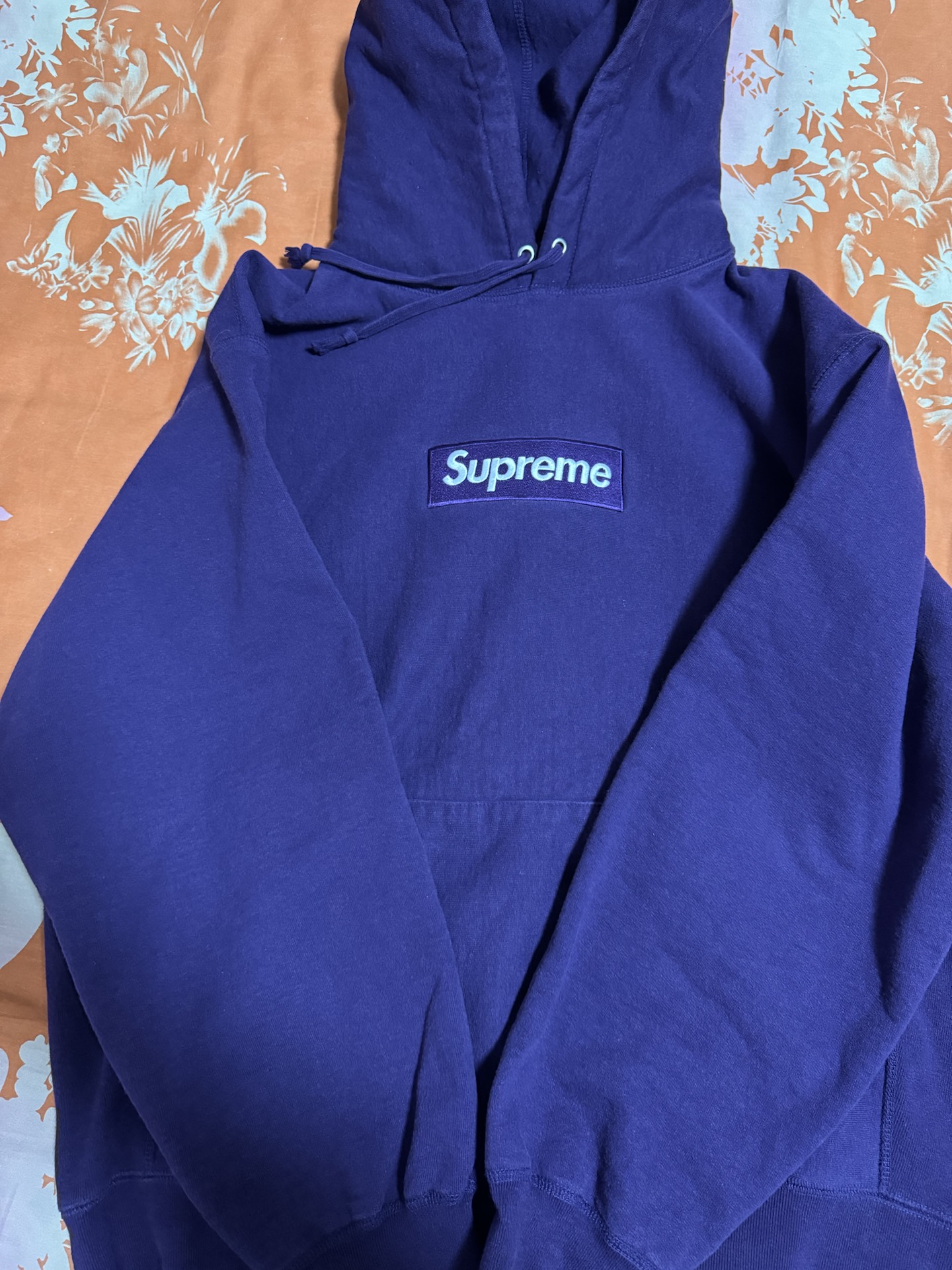 custom review-Supreme FW23 WEEK16 BOX LOGO Худи Однотонный Логотип Пуловер С флисовой подкладкой С капюшоном Американский Трендовый