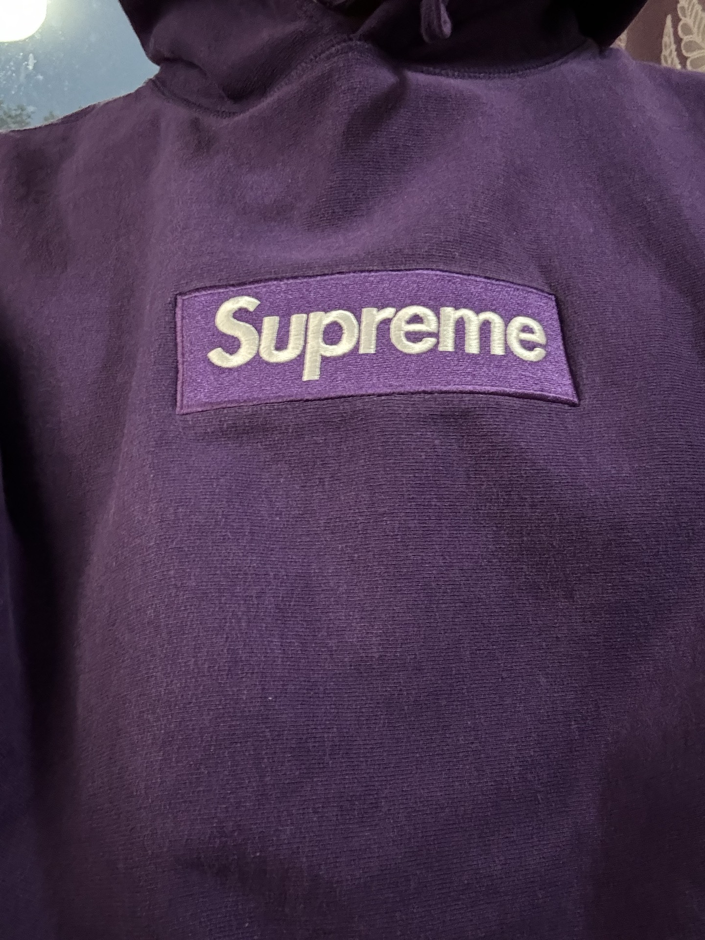 custom review-Supreme FW23 WEEK16 BOX LOGO Худи Однотонный Логотип Пуловер С флисовой подкладкой С капюшоном Американский Трендовый