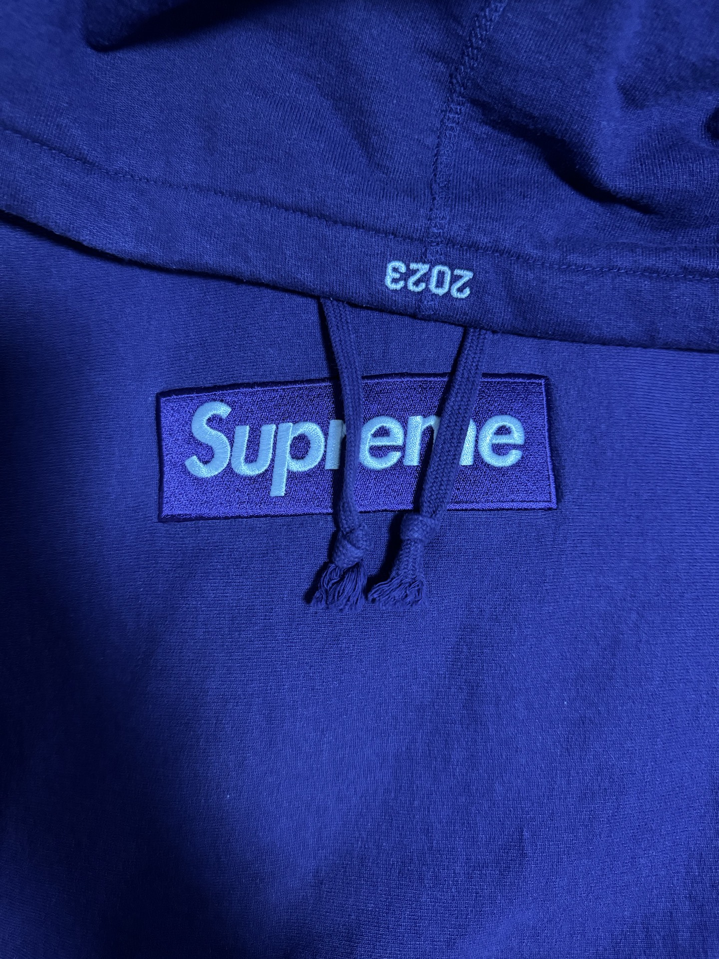 custom review-Supreme FW23 WEEK16 BOX LOGO Худи Однотонный Логотип Пуловер С флисовой подкладкой С капюшоном Американский Трендовый