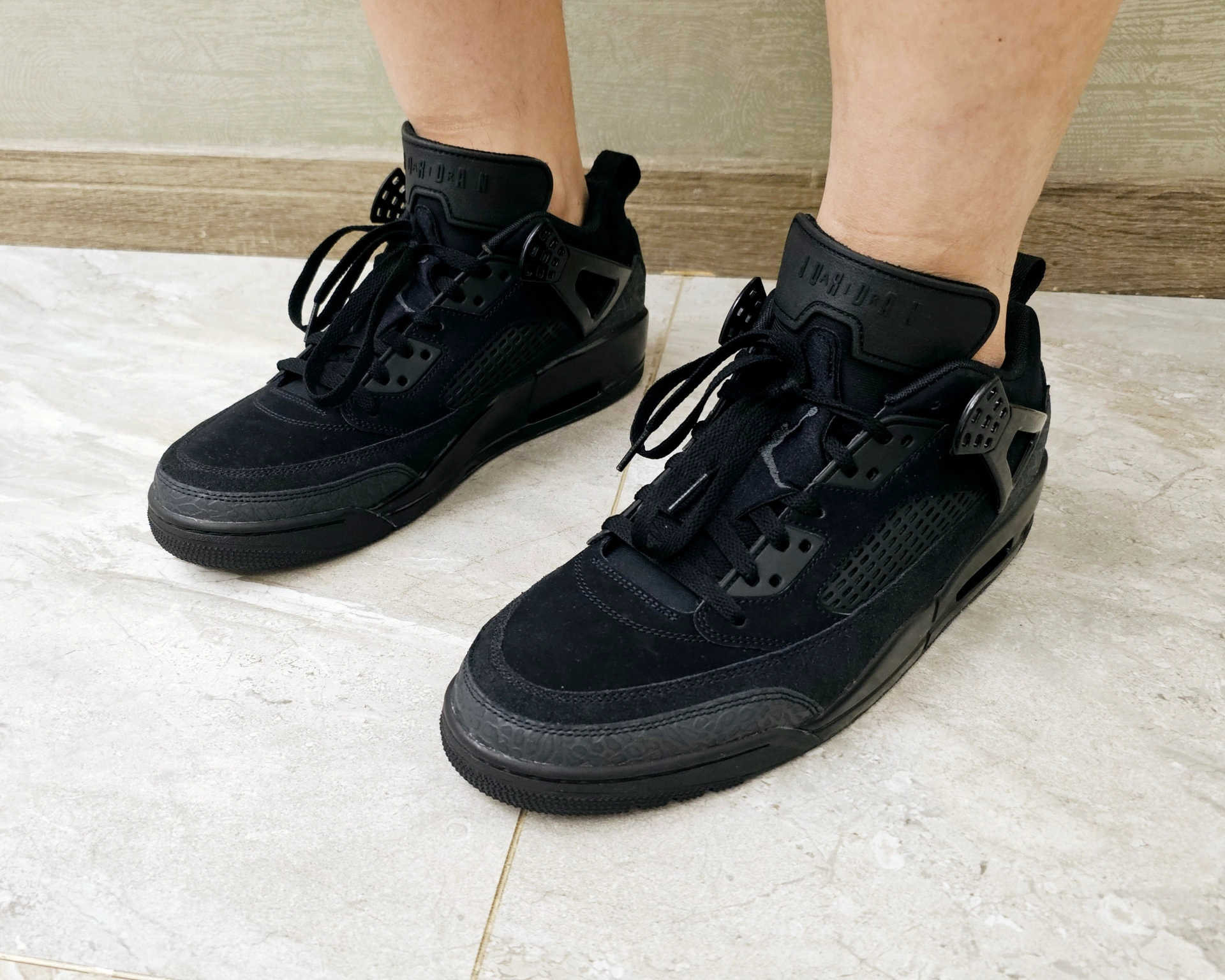 custom review-JORDAN Spizike Low Black Cat