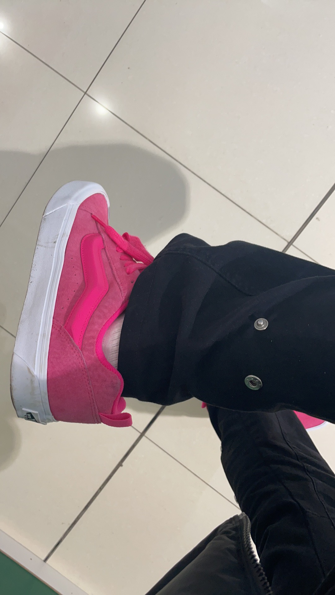 custom review-VANS Knu Skool 'Нубук Розовый Glo' Питайя Низкие Кроссовки для скейтбординга Унисекс Розовый