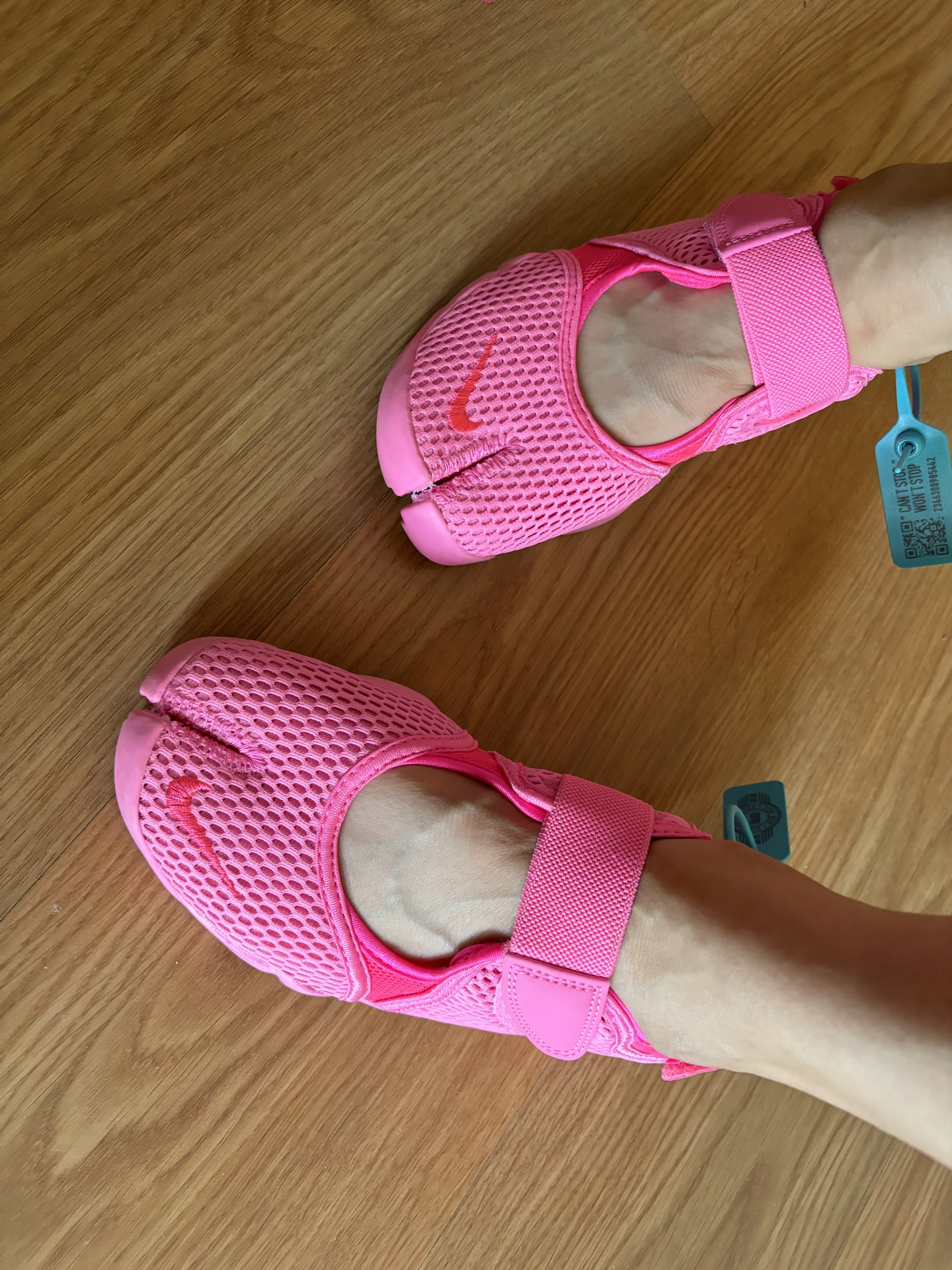 custom review-Nike Air Rift BR Дышащие Спортивные Сандалии Женские Розовые