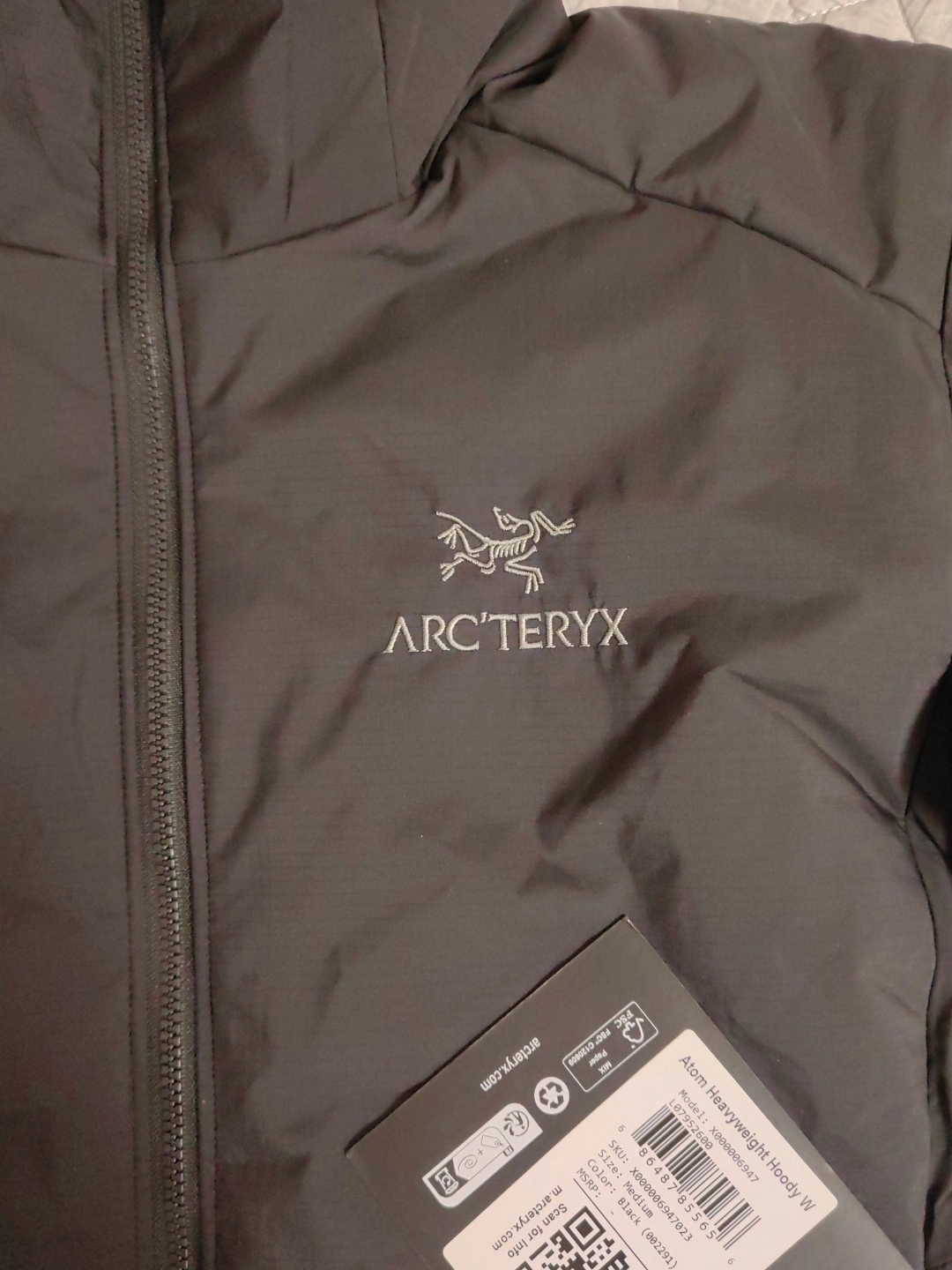 custom review-Arcteryx ATOM HEAVEYWEIGHT Пуховая куртка Женская